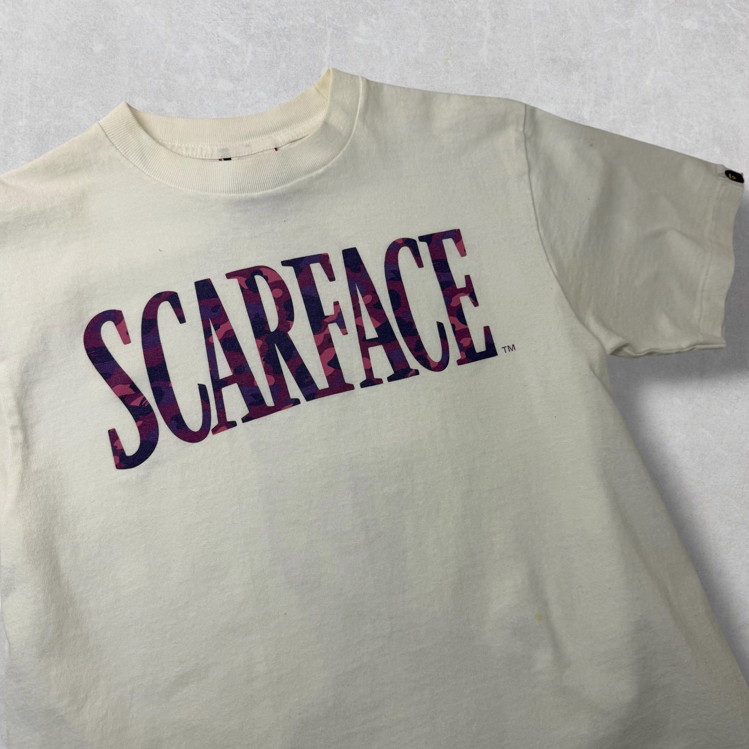 Bape Bape Scarface Purple Camo Tee S Size US S / EU 44-46 / 1 - 3 Thumbnail