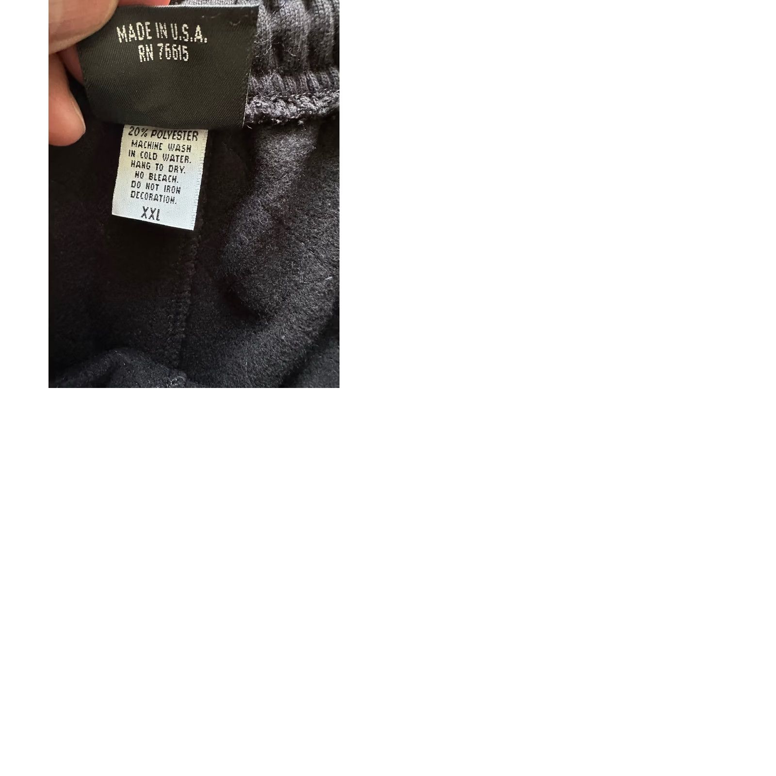 MLB VINTAGE Negro League Baseball Pants Mens 2XL Black 90s Old MLB Sweatpants Men Size NWT Size US 39 - 9 Thumbnail
