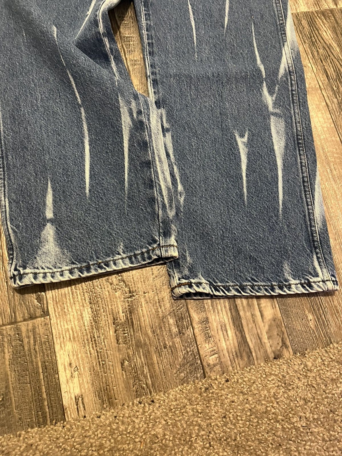 Wrangler Bleached/washed Wrangler Denim jeans Size US 29 - 5 Thumbnail