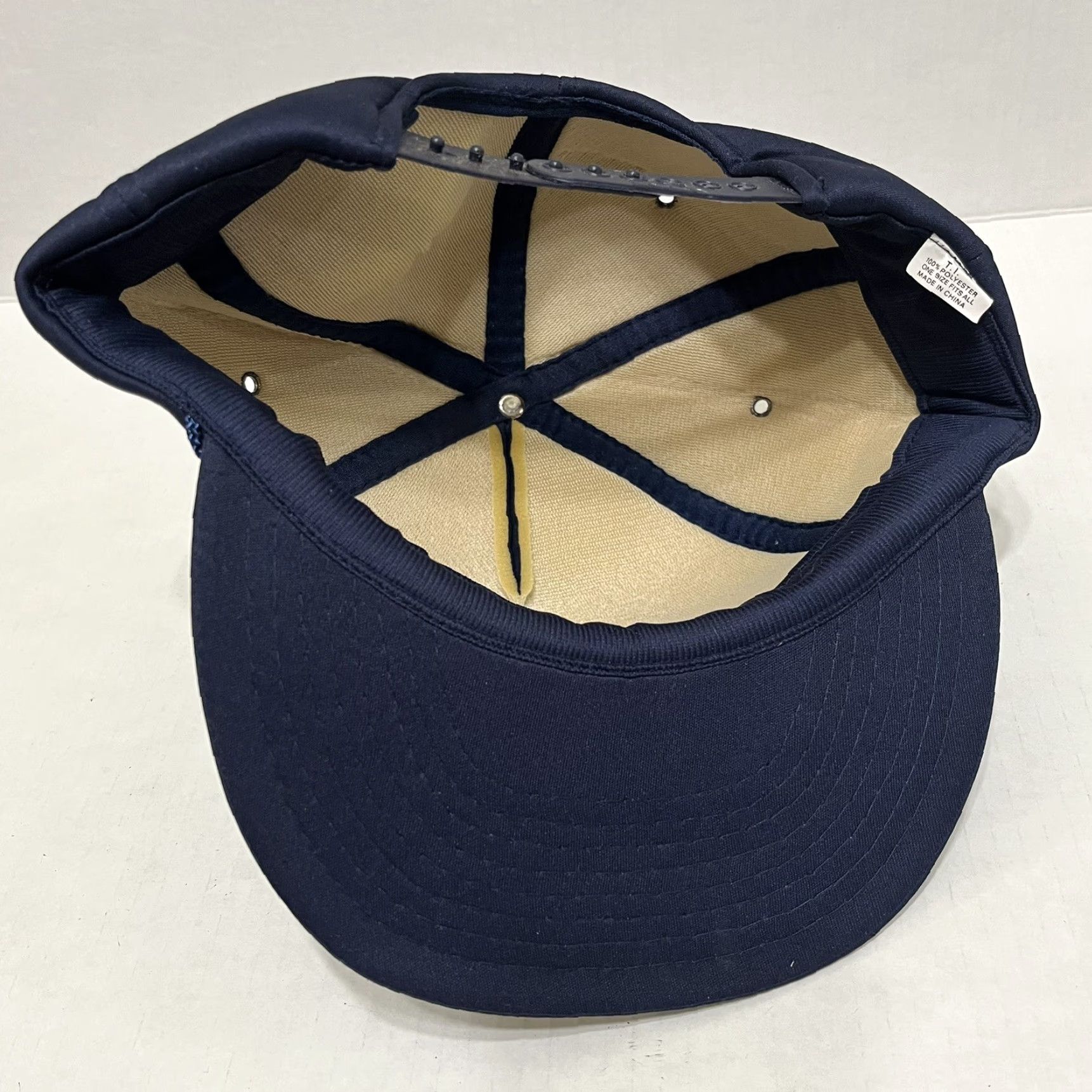 Roper VINTAGE Snap-Back Trucker Hat Men One Size Blue 90s Dad Nature Outdoor USA Patch Breathable Lightweight Casual Party/Cocktail Size ONE SIZE - 5 Thumbnail