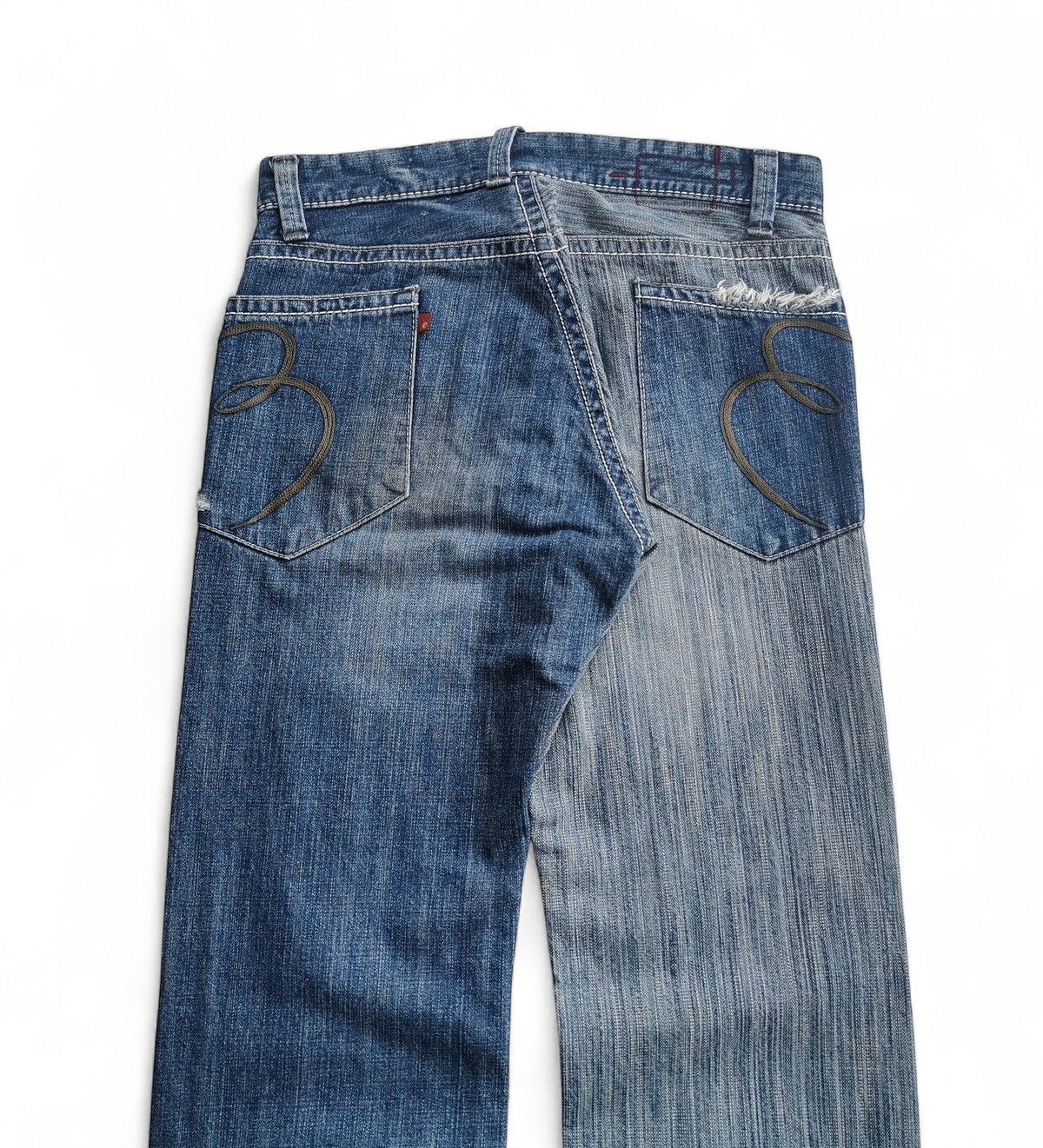 Japanese Brand Vintage Japanese Brand Style Kapital Port Patchwork Jeans Size US 30 / EU 46 - 5 Thumbnail