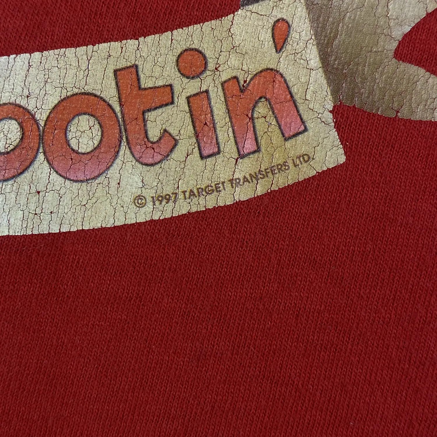 Vintage Mens Vintage T Shirt Line Danging 1997 Size L Size US L / EU 52-54 / 3 - 5 Thumbnail