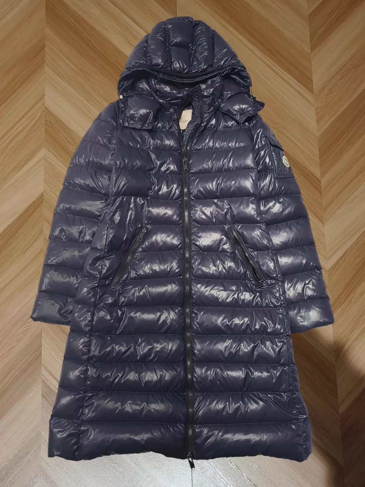 Moncler Moncler Classic Moka Down Jacket Size 1 98 New Size S / US 4 / IT 40 - 1 Thumbnail