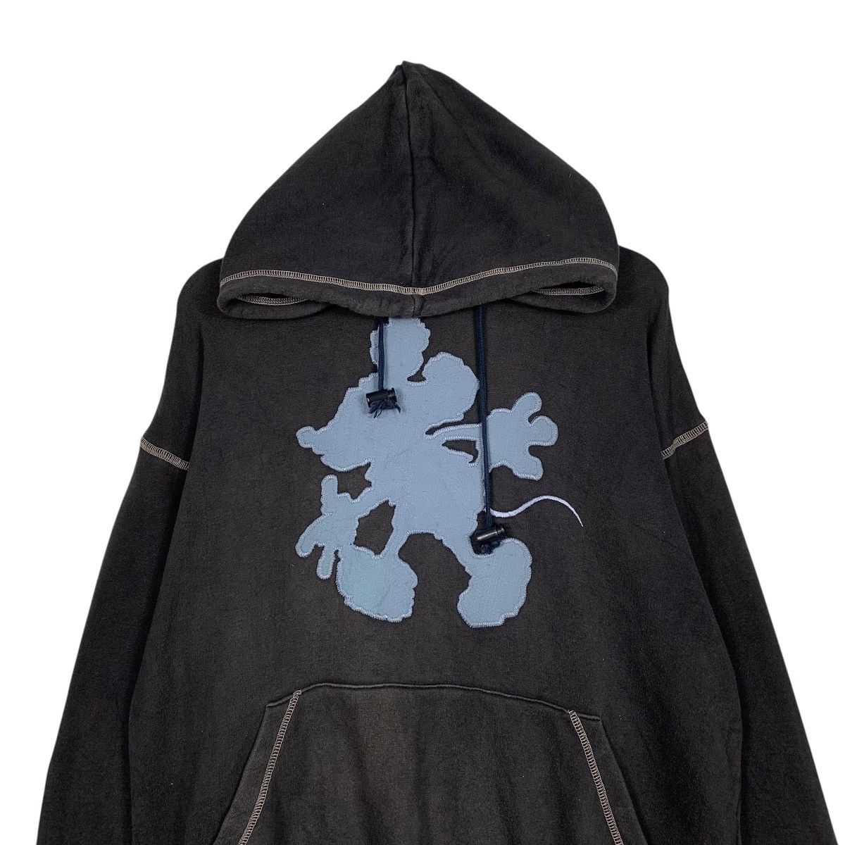 Japanese Brand Vintage Mickey Mousey Big Logo Pullover Hoodie Size US L / EU 52-54 / 3 - 2 Thumbnail