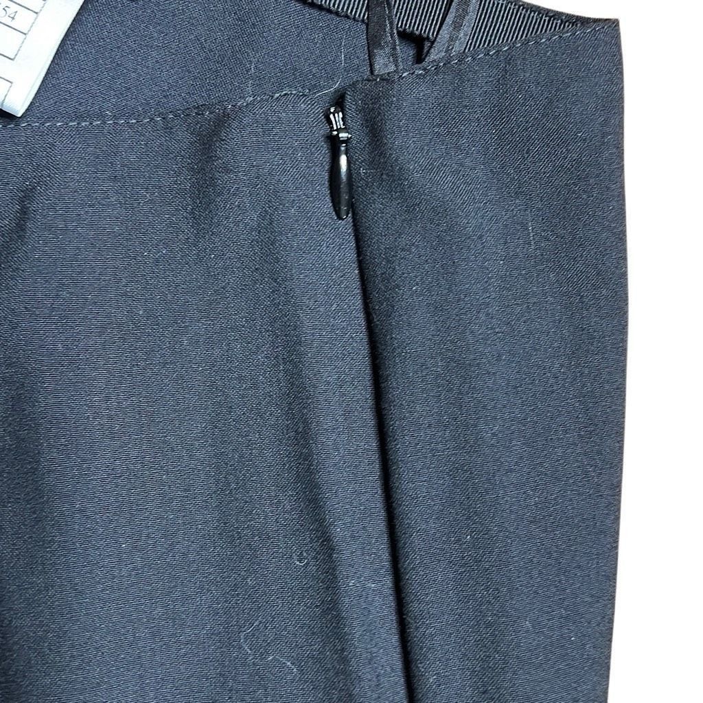 Chanel NWT Chanel Vintage Wool Black Straight Classic Pants 8 10 Size 28" / US 6 / IT 42 - 8 Thumbnail