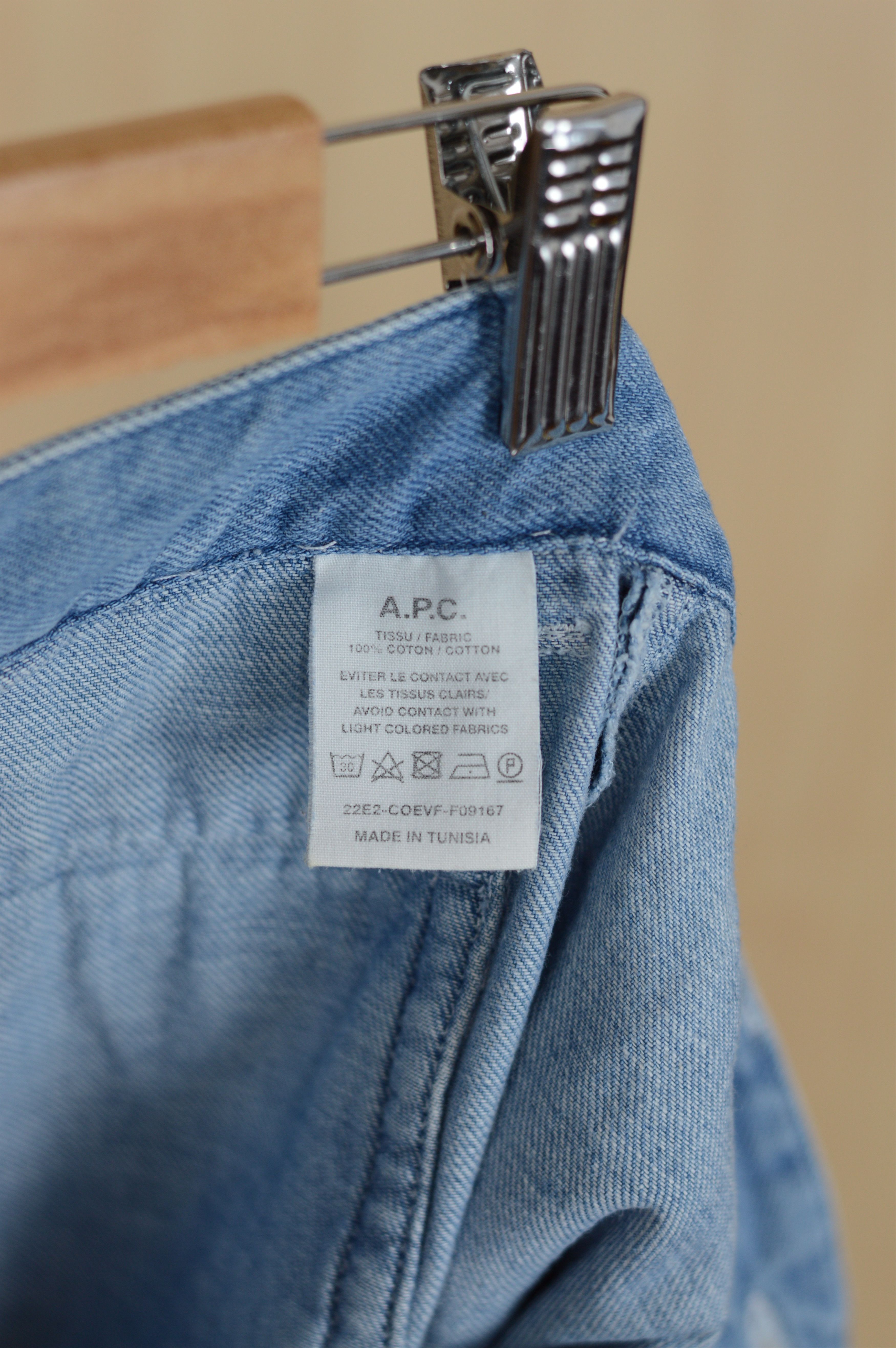 A.P.C. APC boyfriend wide leg jeans Size 30" / US 8 / IT 44 - 9 Thumbnail