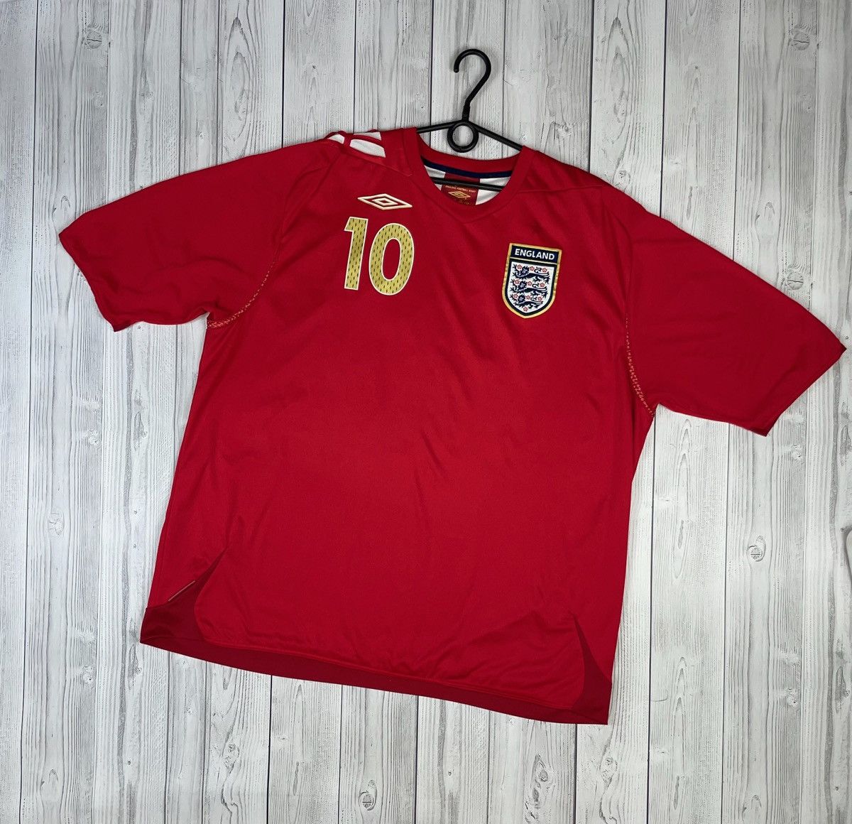 Umbro Vintage umbro England soccer jersey 10 Owen size XXXL Size US XXL / EU 58 / 5 - 2 Thumbnail