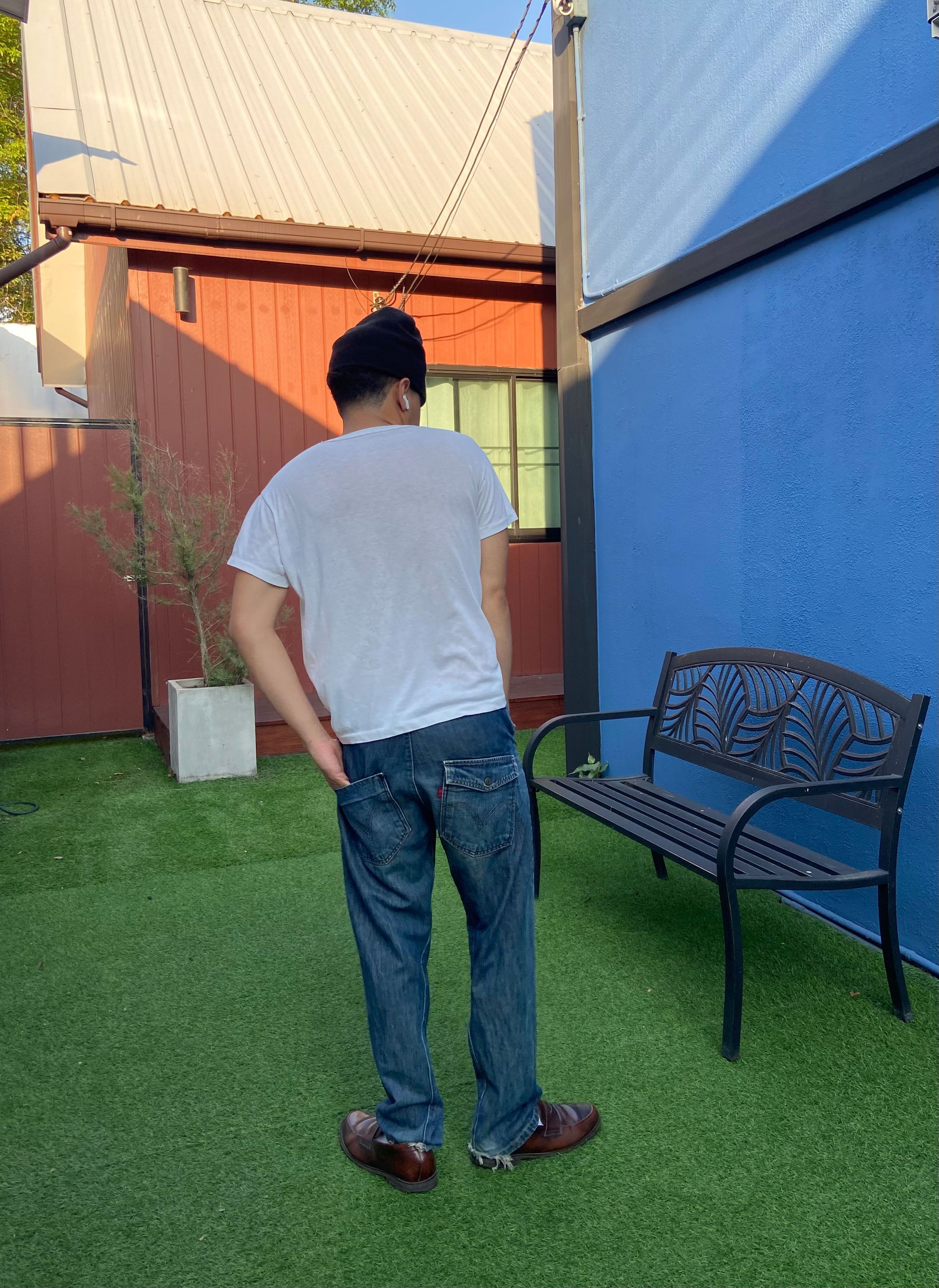 Levi's Y2K Levis Engineered Distressed Jeans Size US 34 / EU 50 - 9 Thumbnail