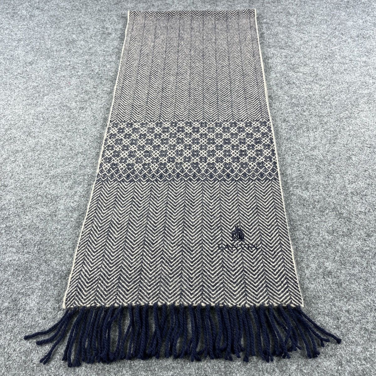 Lanvin Vintage Lanvin Scarf / Muffler / Neckwear T1237 Size ONE SIZE - 1 Thumbnail