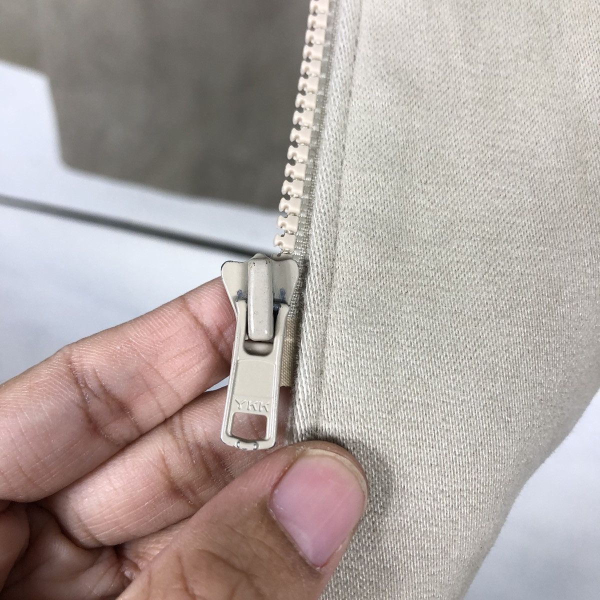 Japanese Brand 📌Vintage Chore Worker Zipper Jacket Michel Klein Size US M / EU 48-50 / 2 - 17 Thumbnail
