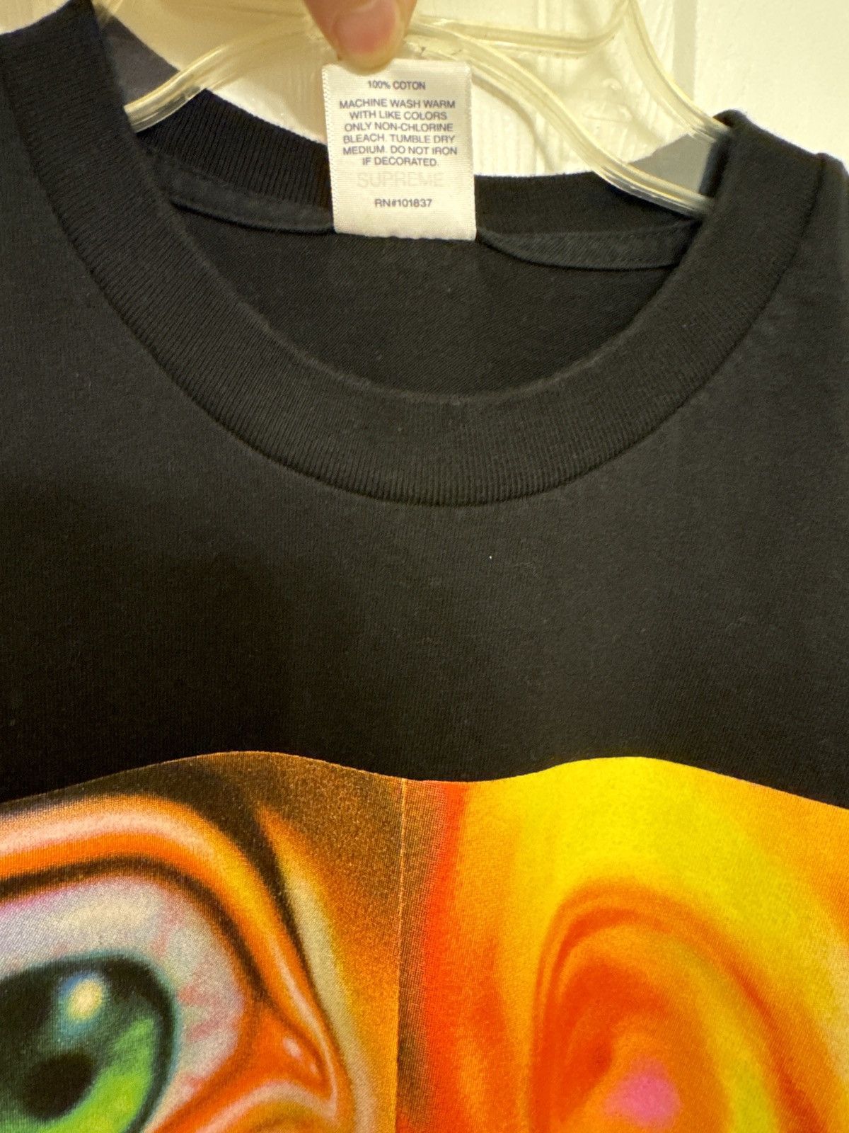 Supreme Supreme Face Tee Black FW21 Size US M / EU 48-50 / 2 - 3 Thumbnail