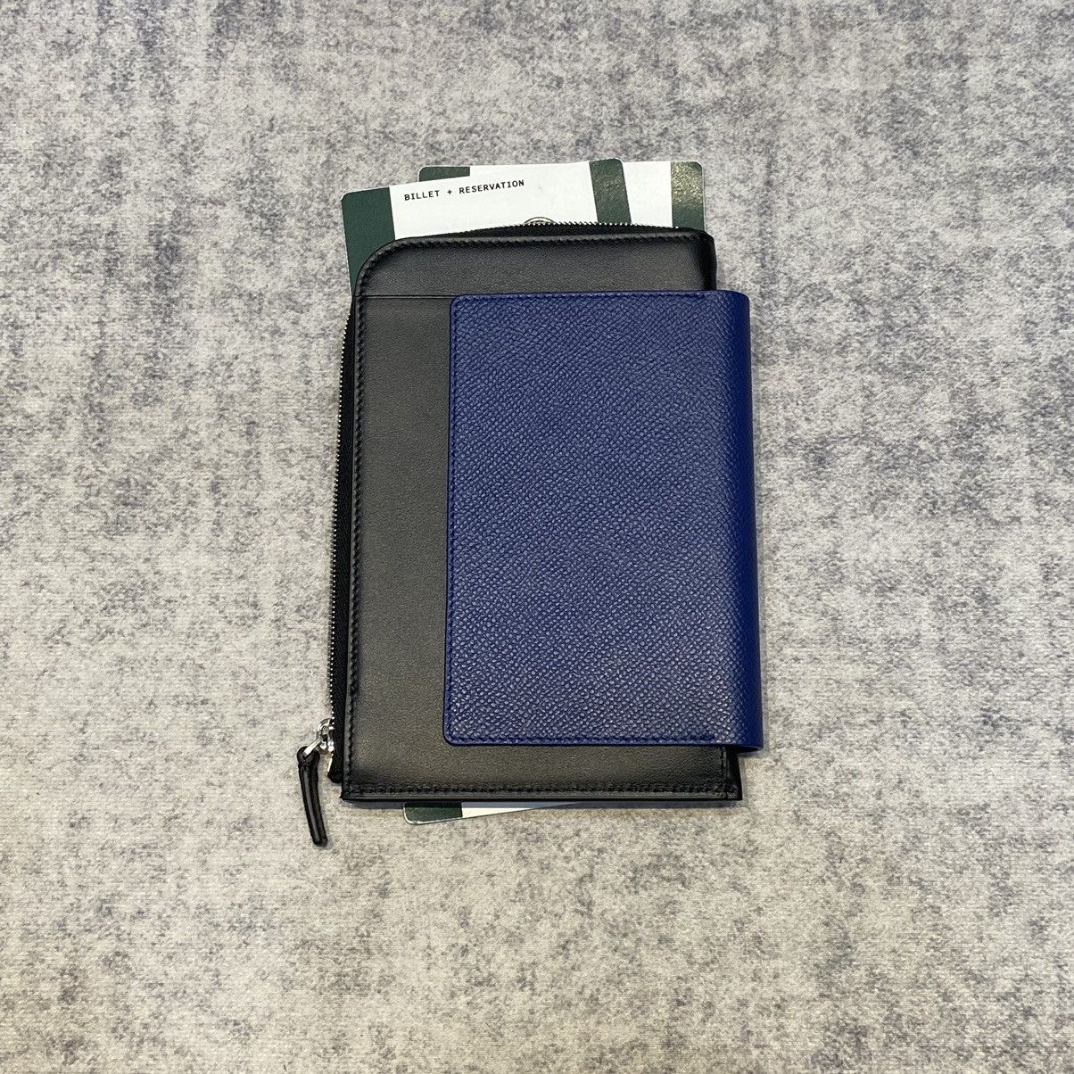 Balenciaga BALENCIAGA Men's Passport Phone Holder In Passport BLUE Size ONE SIZE - 4 Thumbnail