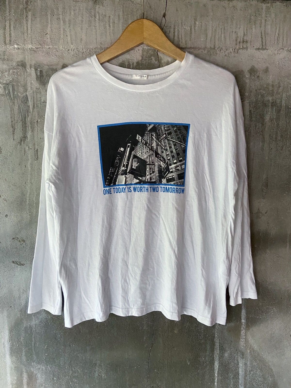 Beauty Beast × Hysteric Glamour × Japanese Brand ONE TODAY IS WORTH TWO TOMORROW LONG SLEEVE Size US M / EU 48-50 / 2 - 1 Thumbnail