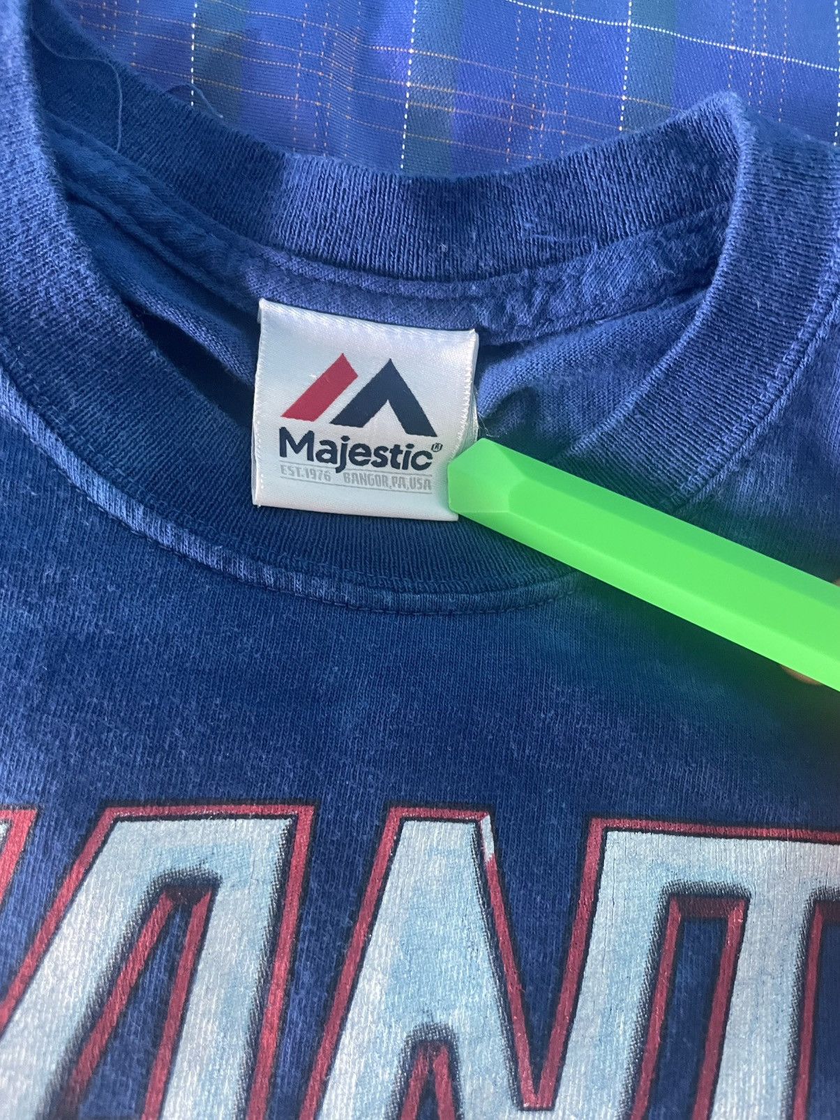 Majestic New York Giants Tie Dye Tee Size US M / EU 48-50 / 2 - 3 Thumbnail