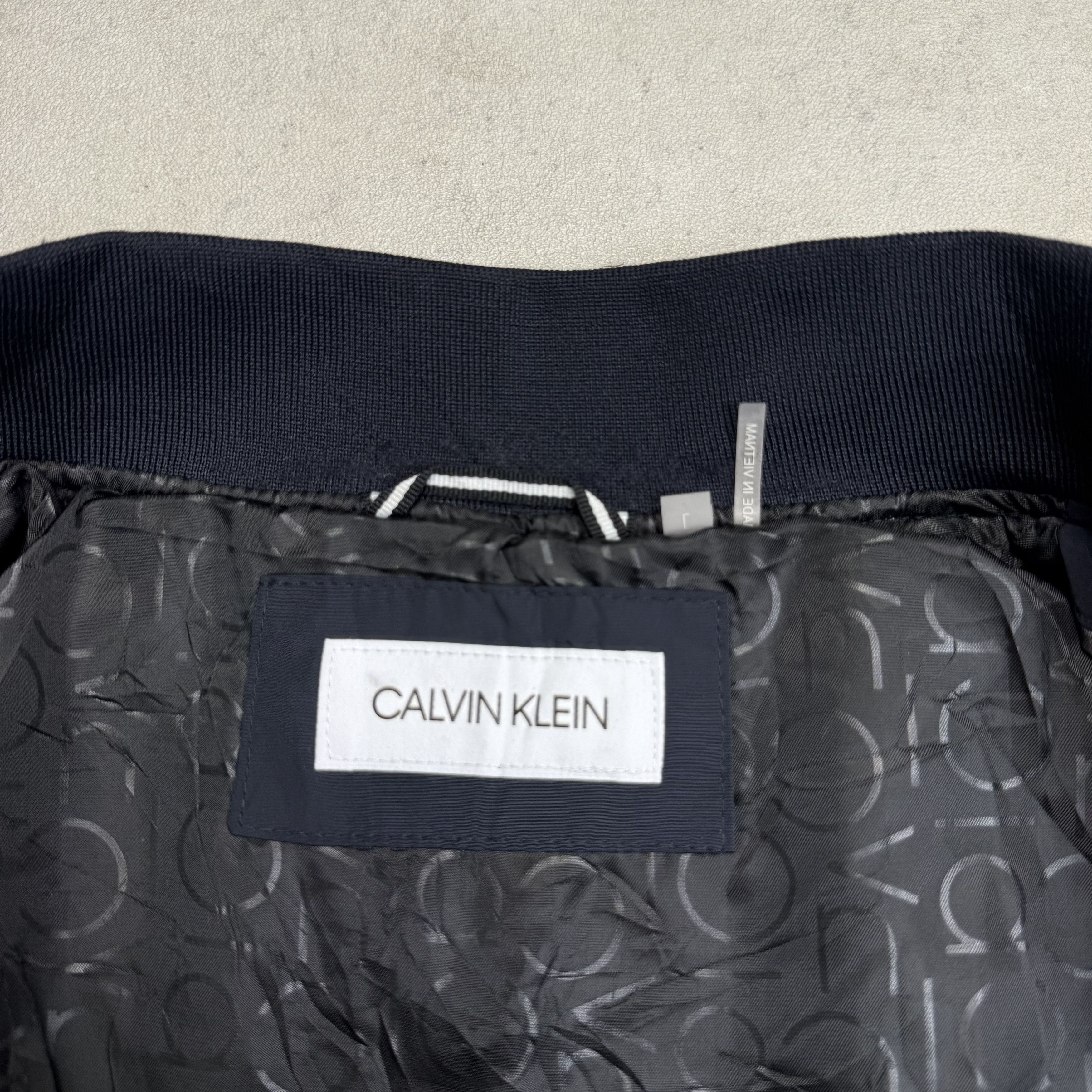 Calvin Klein Calvin Klein Quilted Baseball Varsity Bomber Jacket Size US L / EU 52-54 / 3 - 9 Thumbnail