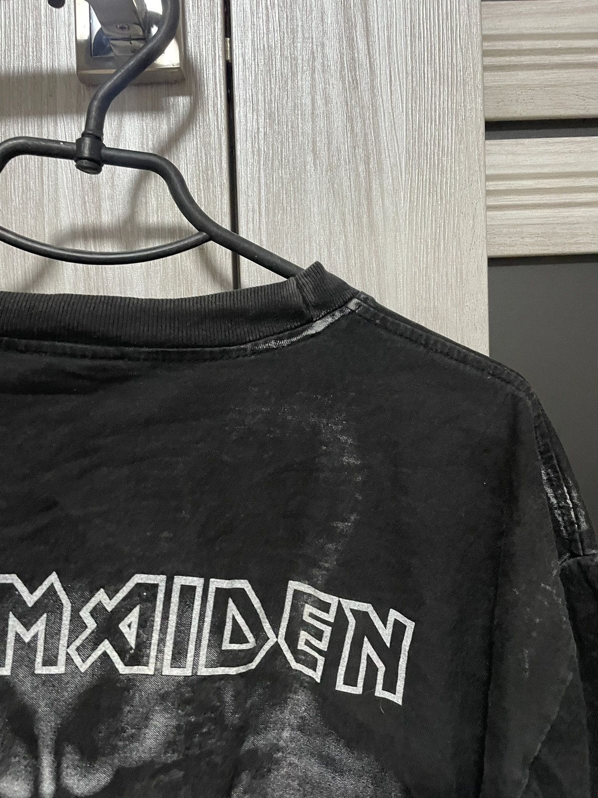 Band Tees × Iron Maiden × Vintage Vintage Trashed Iron Maiden Brave New World Tee Band T Shirt Size US XL / EU 56 / 4 - 17 Thumbnail