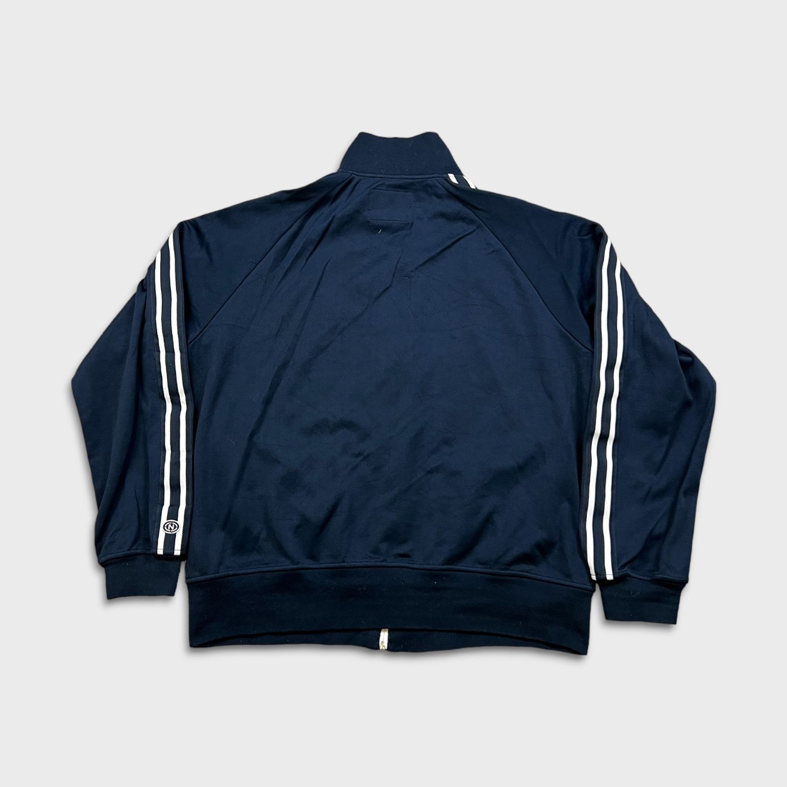 Nautica × Vintage Nautica Track Jacket Large Spell Out Sweatshirt Tracksuit Size US L / EU 52-54 / 3 - 5 Thumbnail
