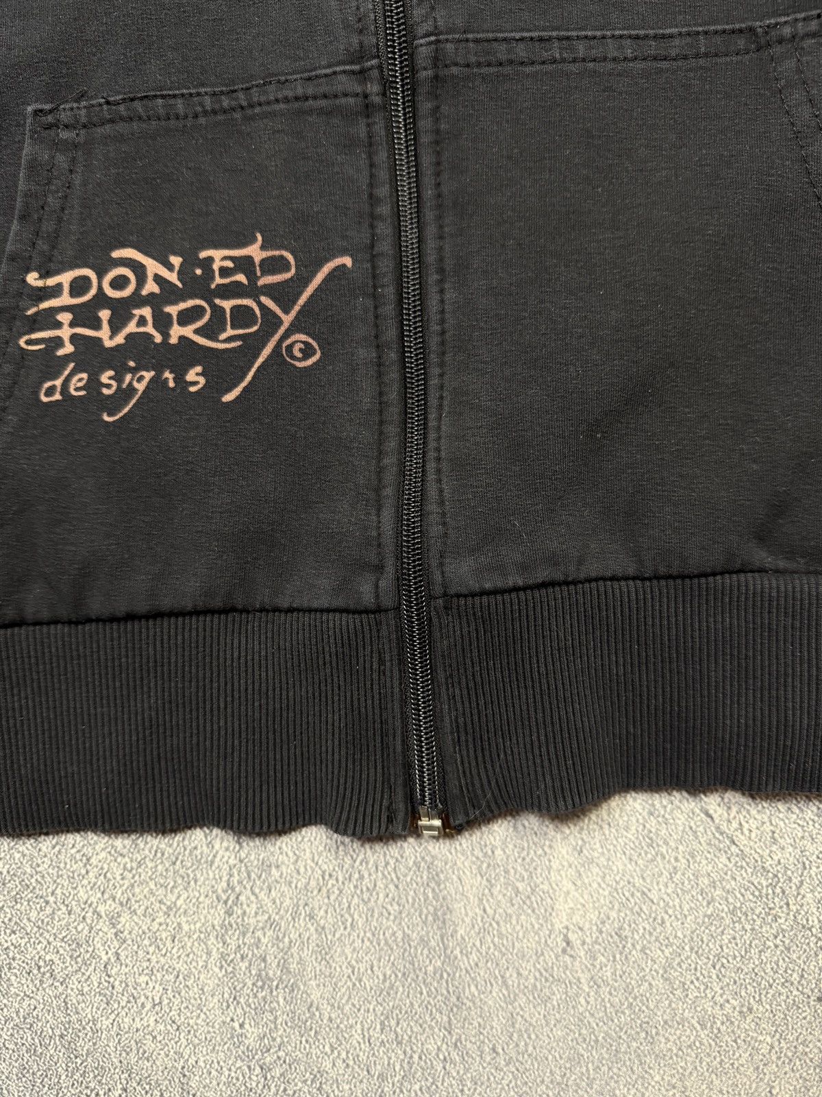 Ed Hardy Vintage Ed Hardy Hoodie Big Logo Size US S / EU 44-46 / 1 - 17 Thumbnail