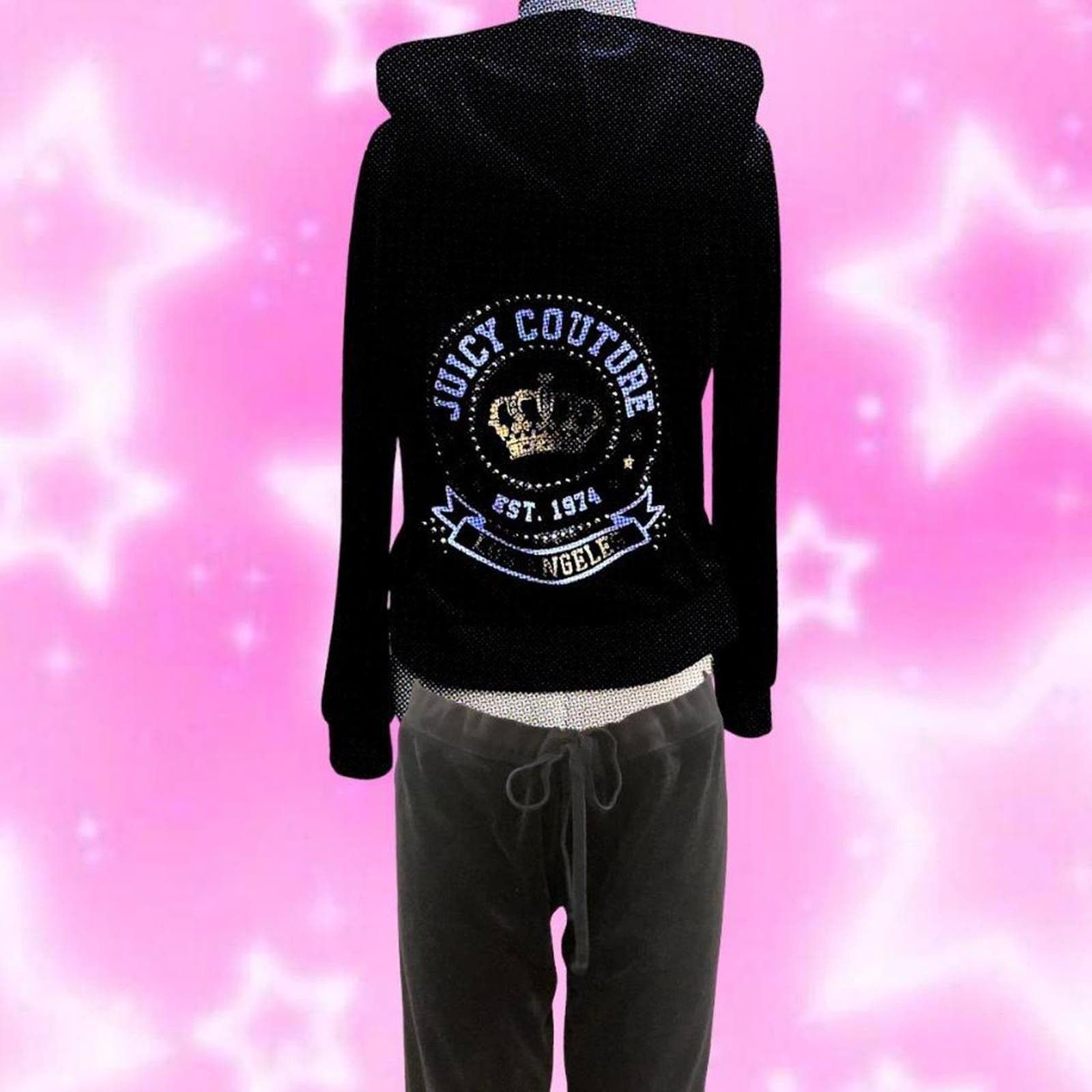 Juicy couture velour tracksuit size shops small juicy prep