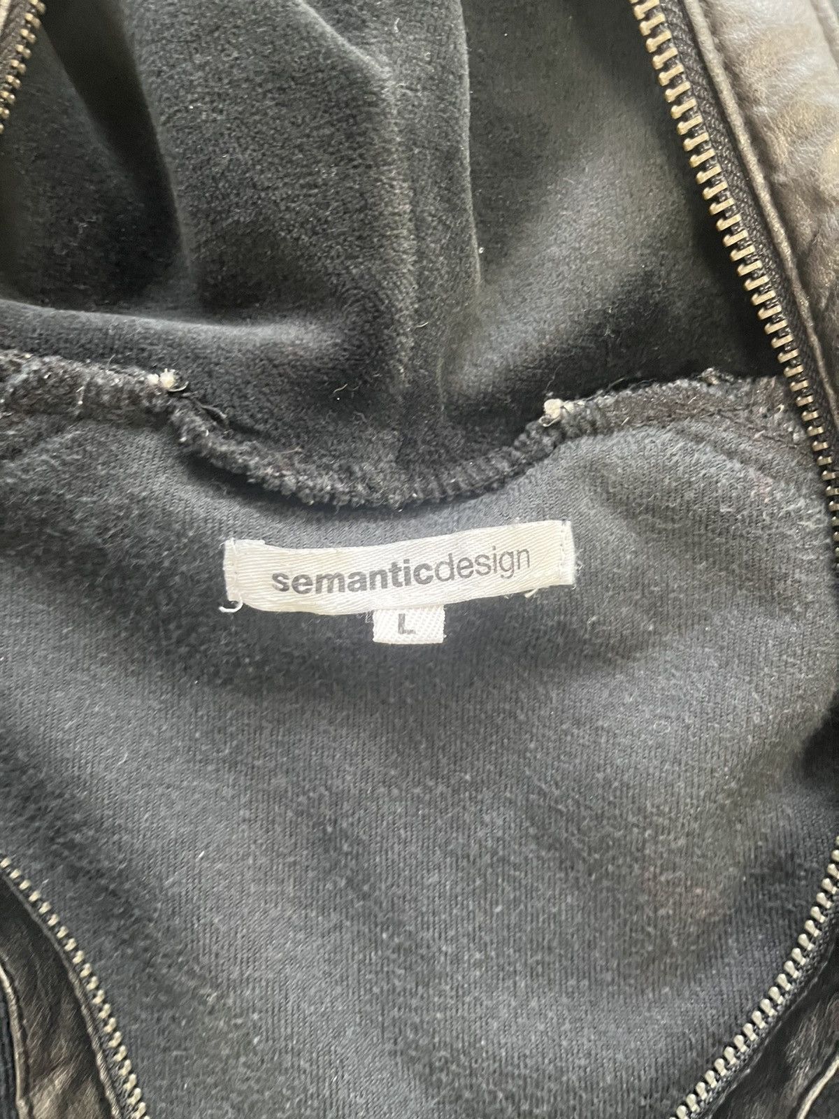 semanticdesign Velvet full zip hoodie Size US M / EU 48-50 / 2 - 4 Thumbnail