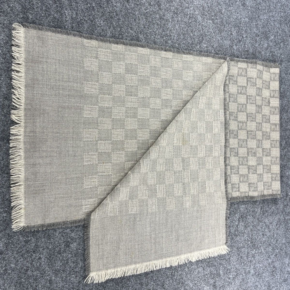 Fendi × Vintage Fendi Scarf / Muffler / Neckwear T1441 Size ONE SIZE - 3 Thumbnail