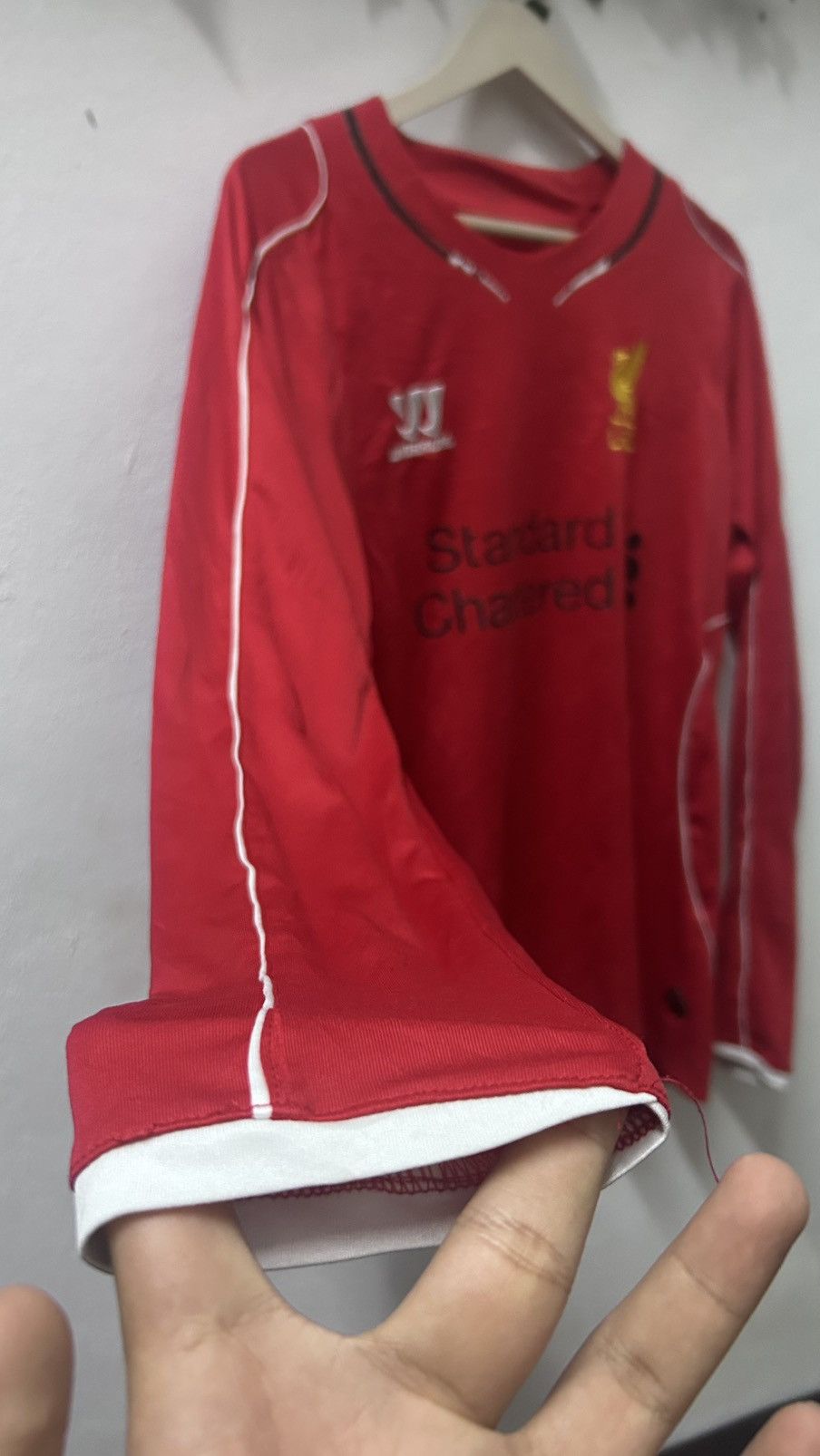 Warrior Vintage Liverpool Long-sleeve 13/14 Size US L / EU 52-54 / 3 - 7 Thumbnail