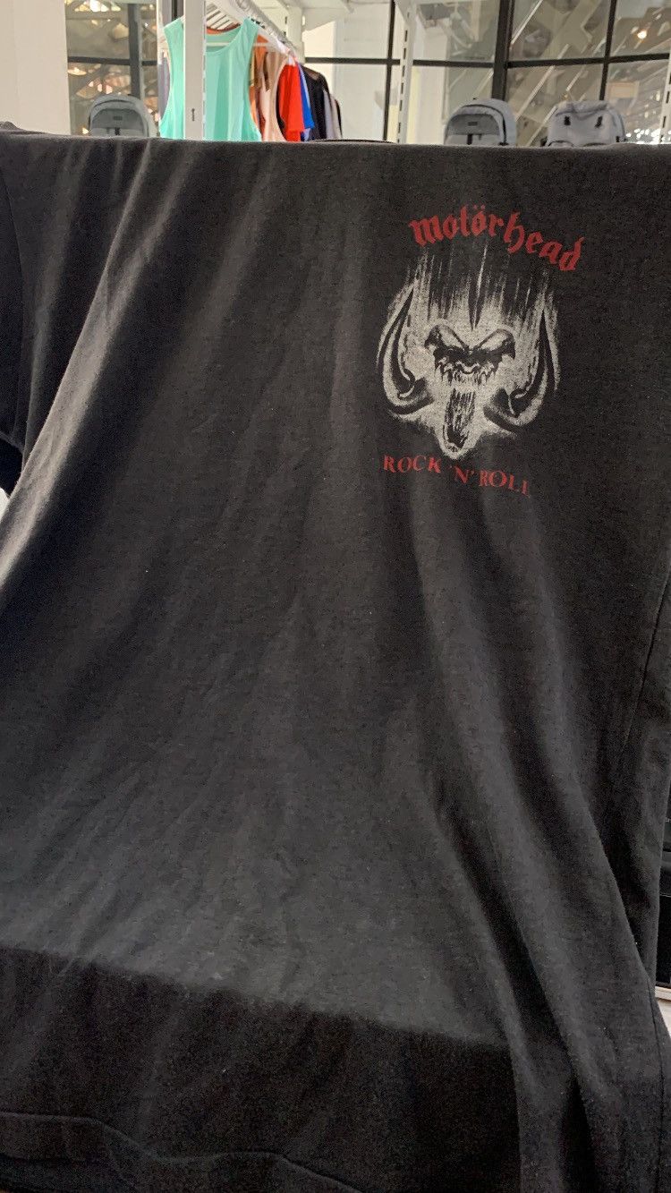 Band Tees MOTORHEAD VINTAGE ROCK N ROLL ALBUM ERA LATE 80’S Size US L / EU 52-54 / 3 - 4 Thumbnail