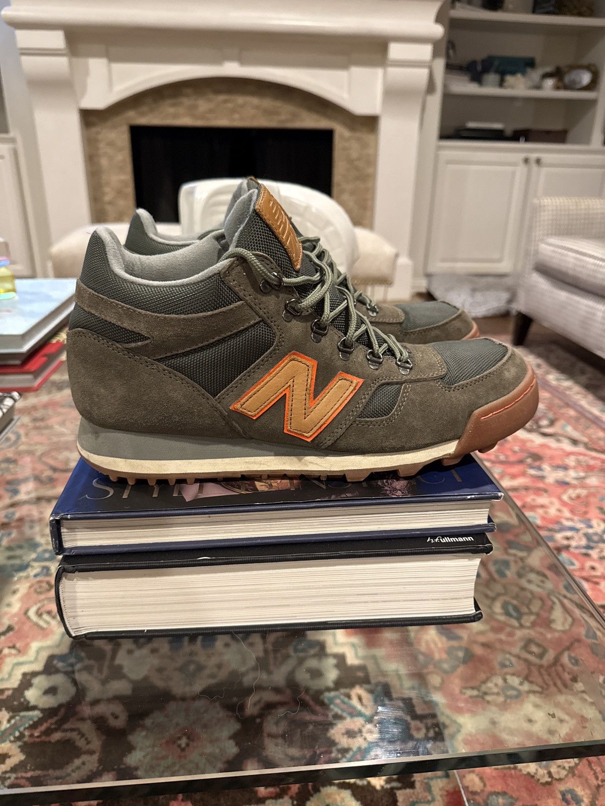 New Balance H710cgo new balance 710 hiking sneaker olive orange size 12 Size US 12 / EU 45 - 1 Thumbnail