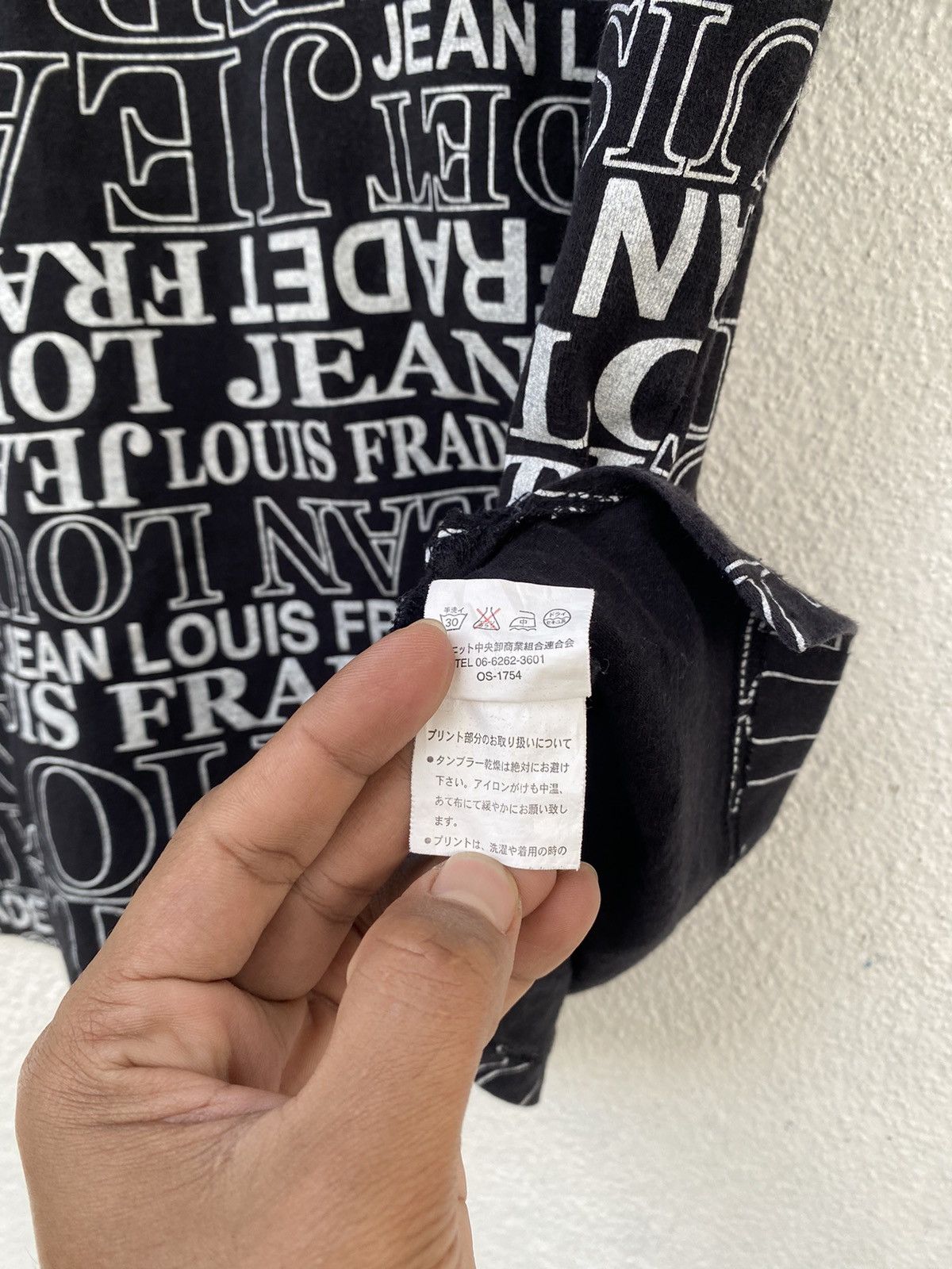 If Six Was Nine × Le Grande Bleu (L.G.B.) Y2k Designer Jean Louis Fradet Spell-out Full Print Size US L / EU 52-54 / 3 - 6 Thumbnail
