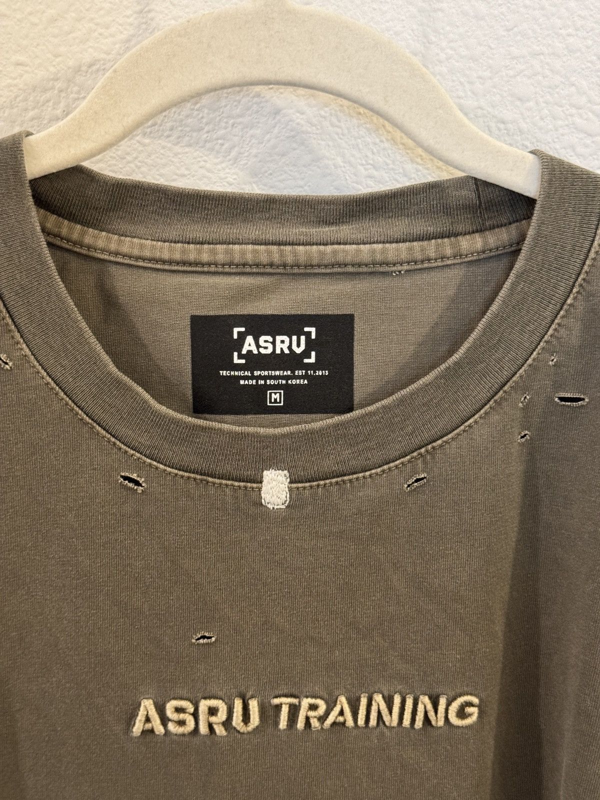 ASRV ASRV Training Shirt - Olive Size US M / EU 48-50 / 2 - 3 Thumbnail