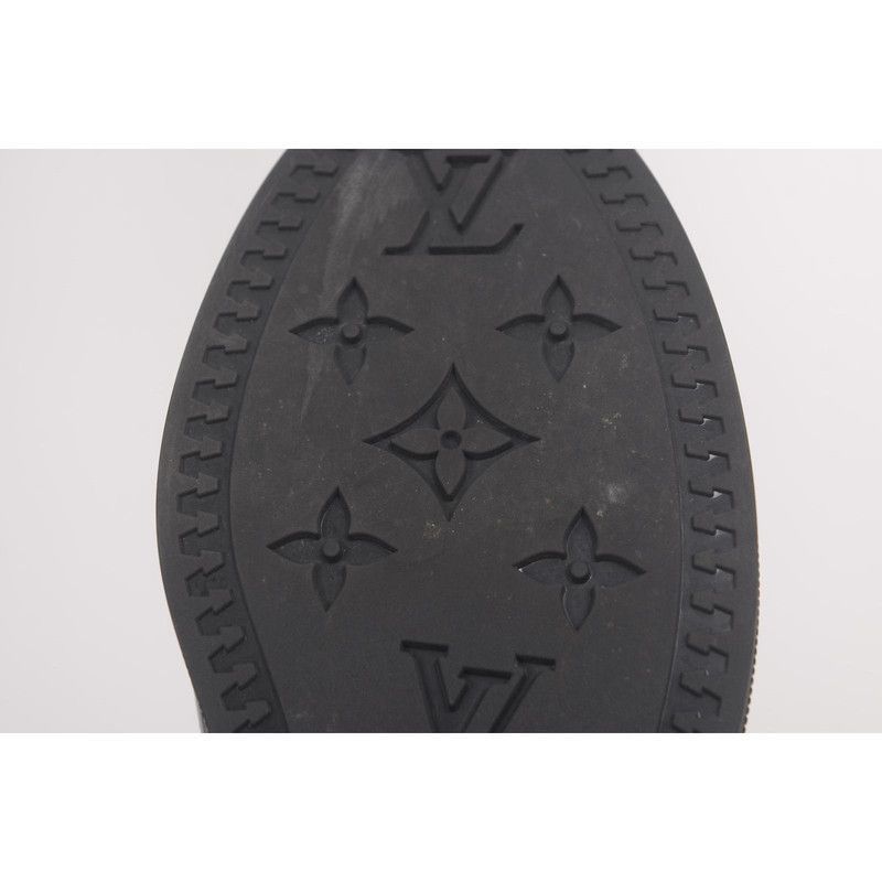 Other Louis Vuitton Black Logo-Embossed Knee-High Boots - Size US 6 / EU 39 - 4 Thumbnail