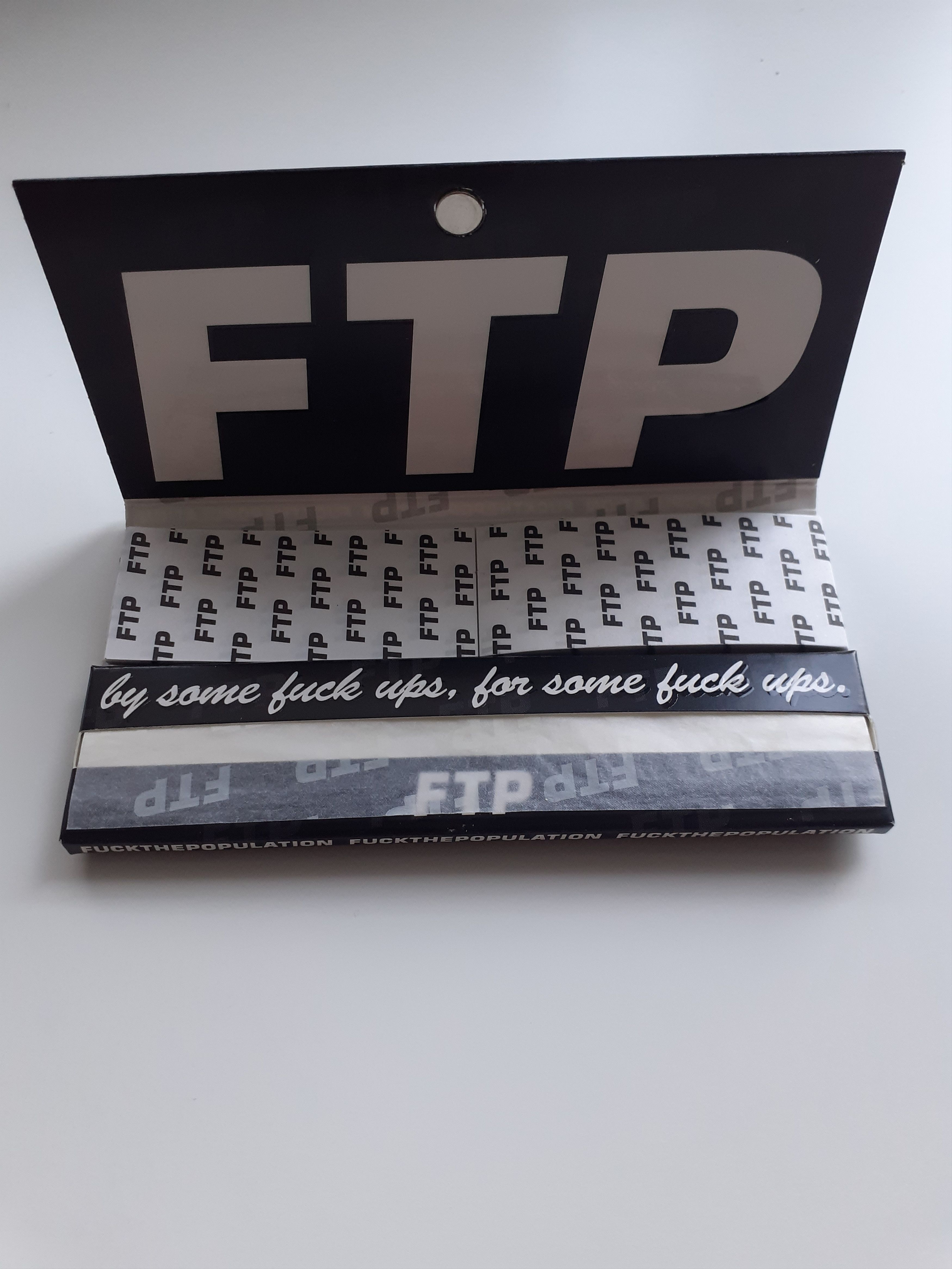Fuck The Population FTP ROLLING PAPERS (KING SIZE) Size ONE SIZE - 3 Thumbnail