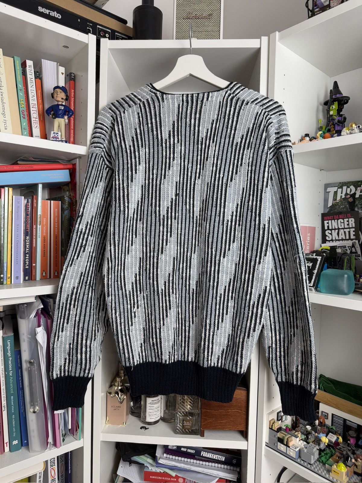 Coogi × Vintage Vintage y2k multicolour printed button up cardigan sweater M Size US M / EU 48-50 / 2 - 2 Thumbnail