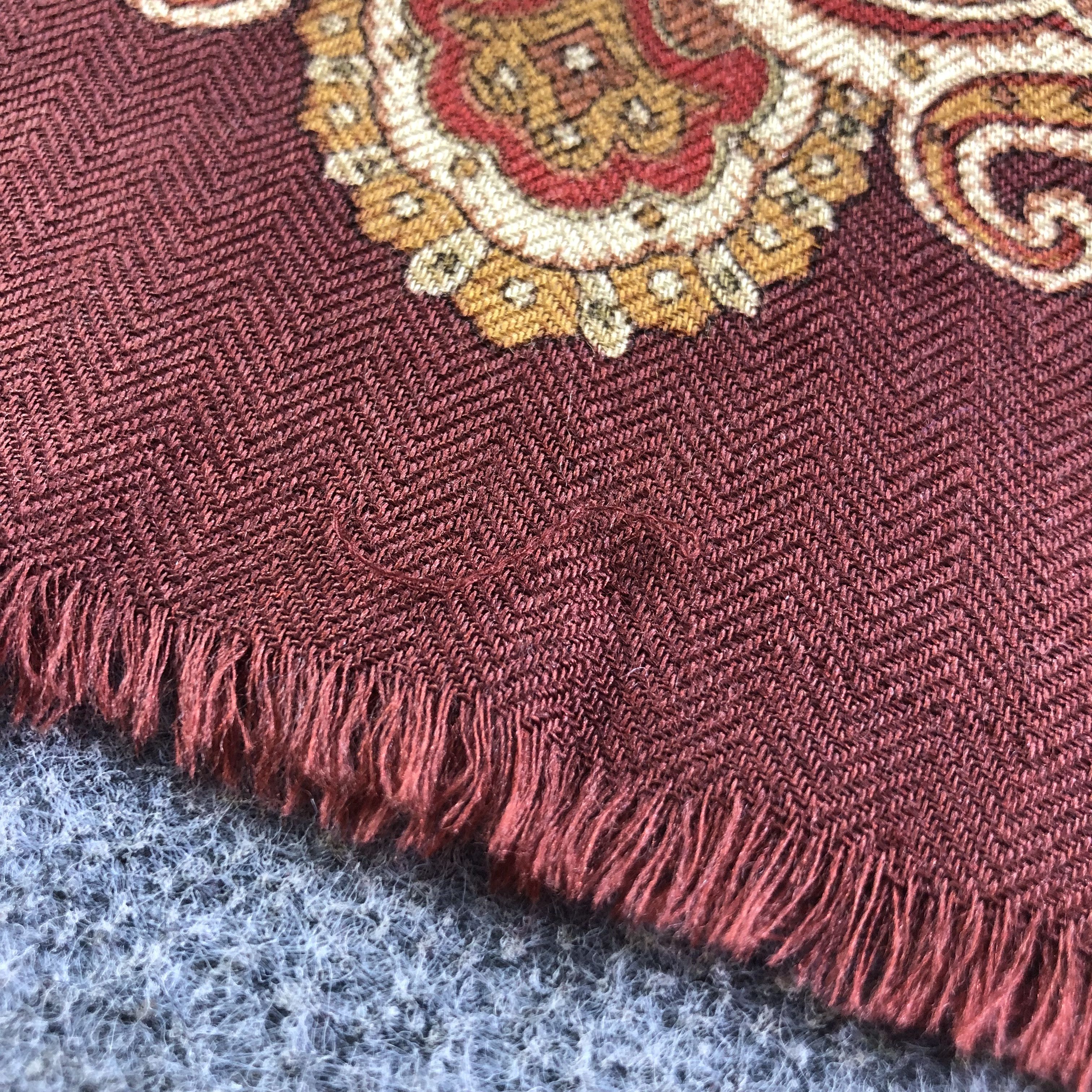 Vintage Top Kapi Wool/Silk Scarf Muffler Stole V1974 Size ONE SIZE - 6 Thumbnail