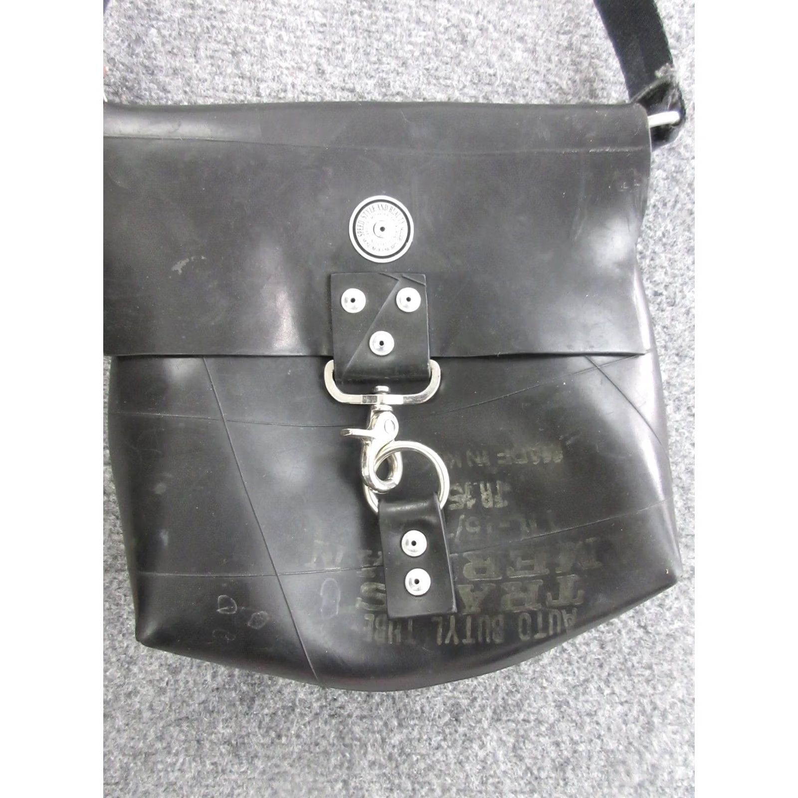 Ralph Lauren Ralph Lauren Messenger Bag Boston Museum Art Speed Style Beauty Medium Black Rubber Grommet Size ONE SIZE - 2 Thumbnail