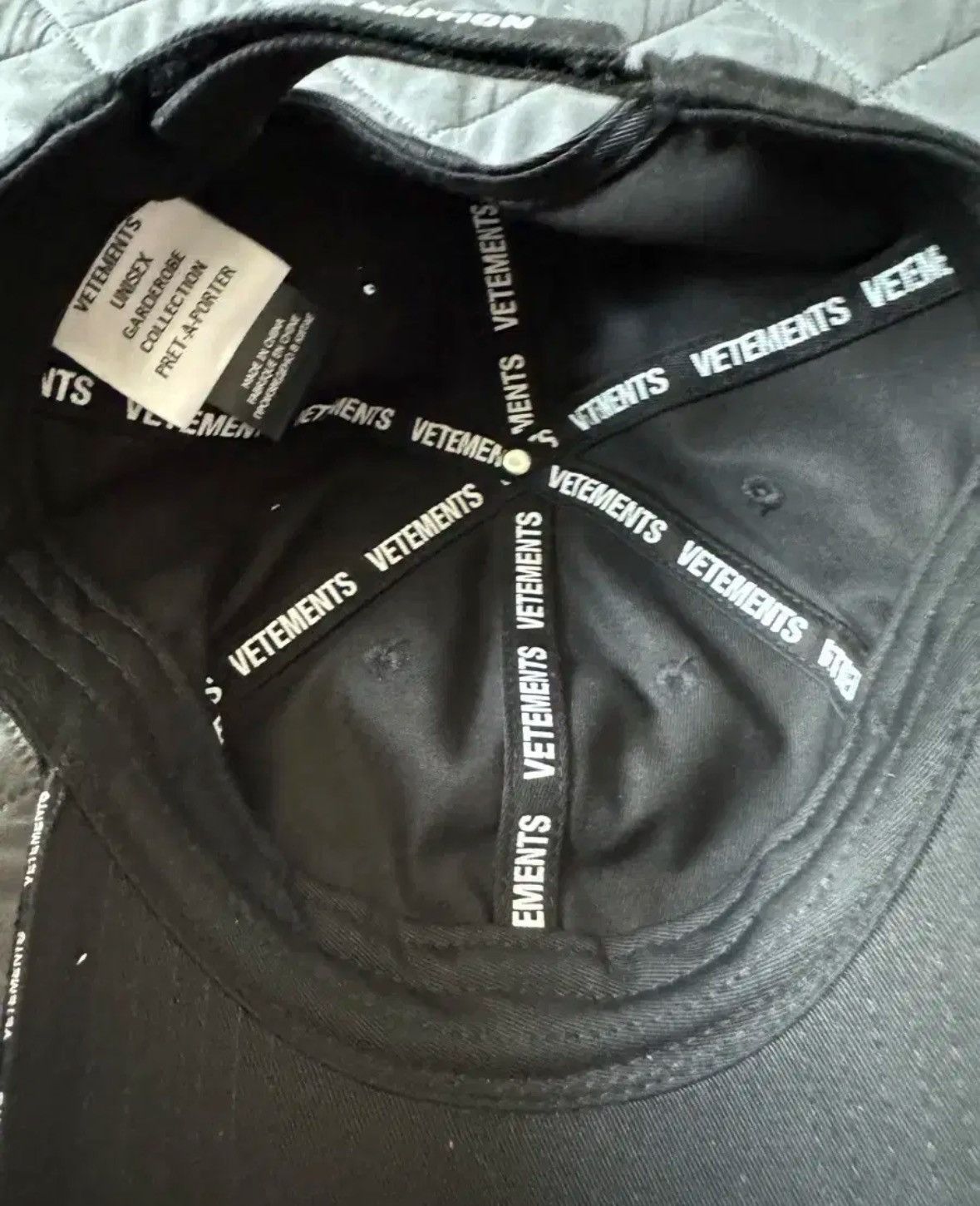 Vetements Vetements Logo Ballcap Size ONE SIZE - 3 Thumbnail