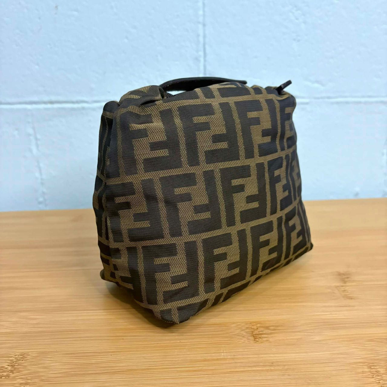 Fendi Authentic Fendi Zucca Monogram Toileteries Bag Size ONE SIZE - 2 Thumbnail