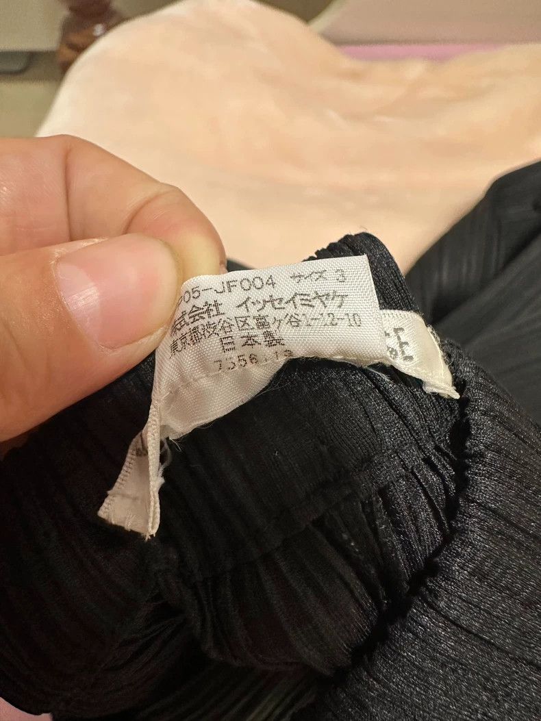 Issey Miyake Issey Miyake size:3 Black pleated pants Size 42" / US 20 - 3 Thumbnail