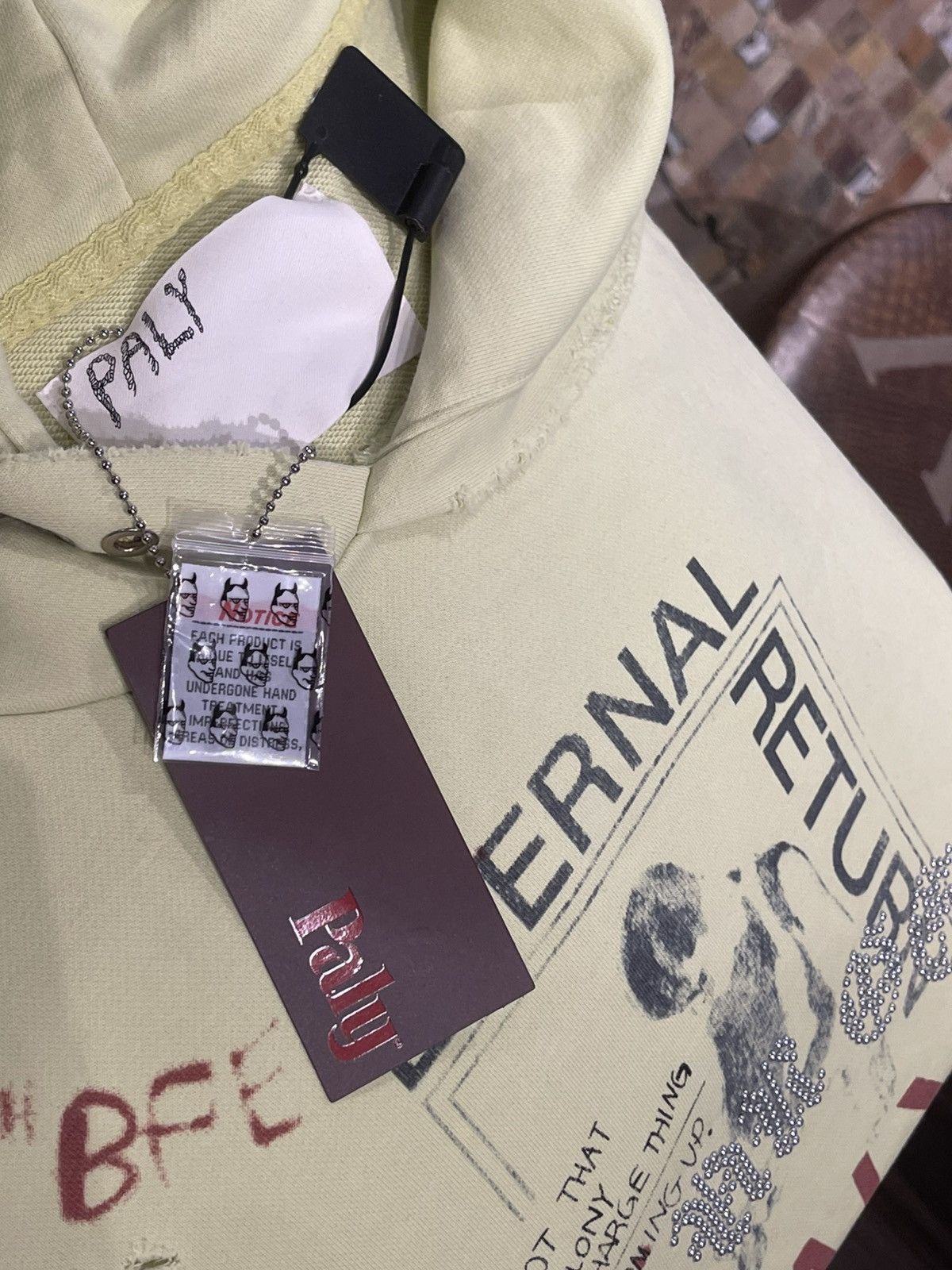 Other Yellow Paly hoodie Size US L / EU 52-54 / 3 - 2 Thumbnail