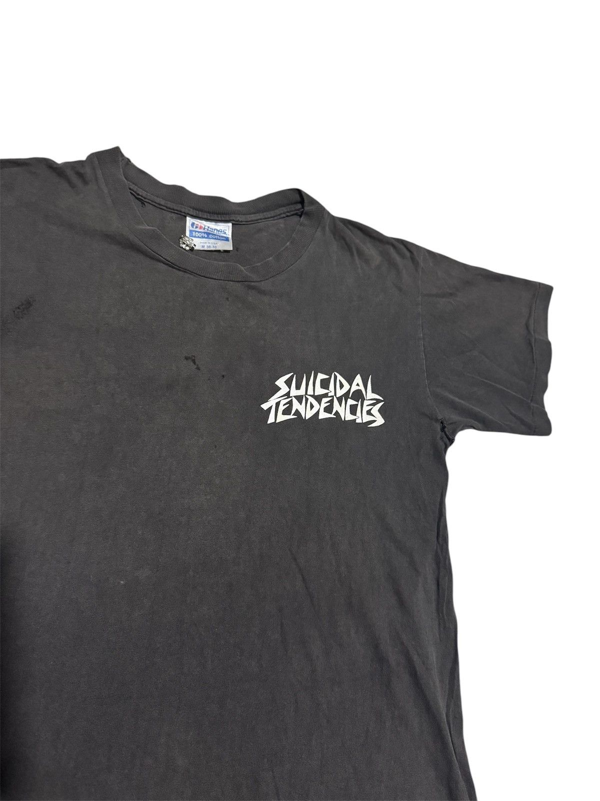 Band Tees × Le Grande Bleu (L.G.B.) × Vintage Vtg 90’s Suicidal Tendencies American Band Punk “Possesed” Size US M / EU 48-50 / 2 - 2 Thumbnail
