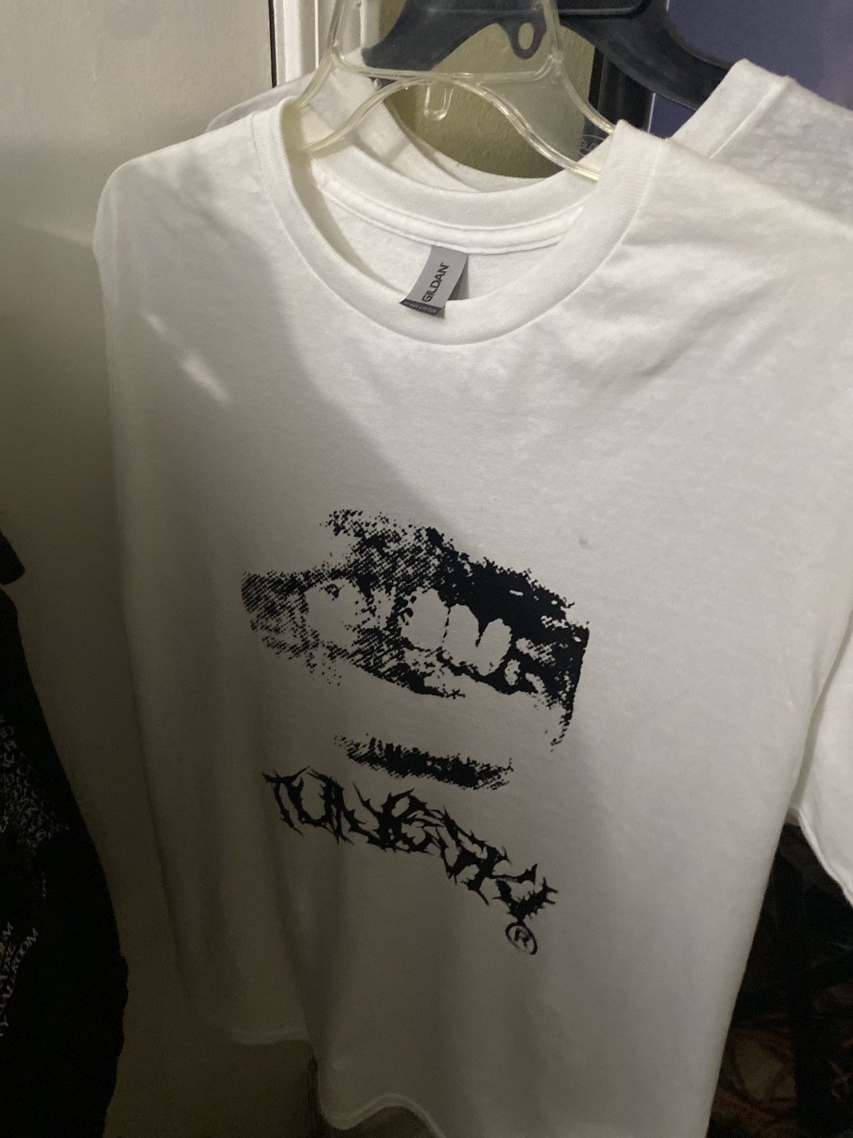 Streetwear Black and White Graphic Tee Grailed