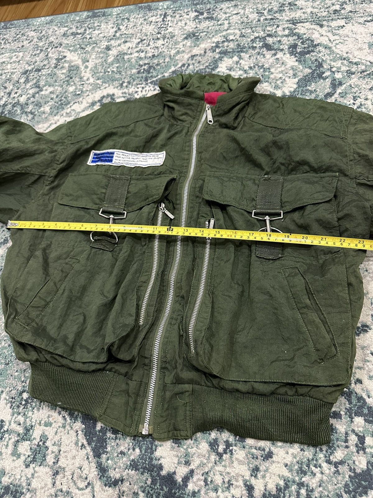 Gear for Sports Vintage 1998 Skyline Racing Tean Nissan GTR Cargo Bomber Size US XL / EU 56 / 4 - 10 Thumbnail