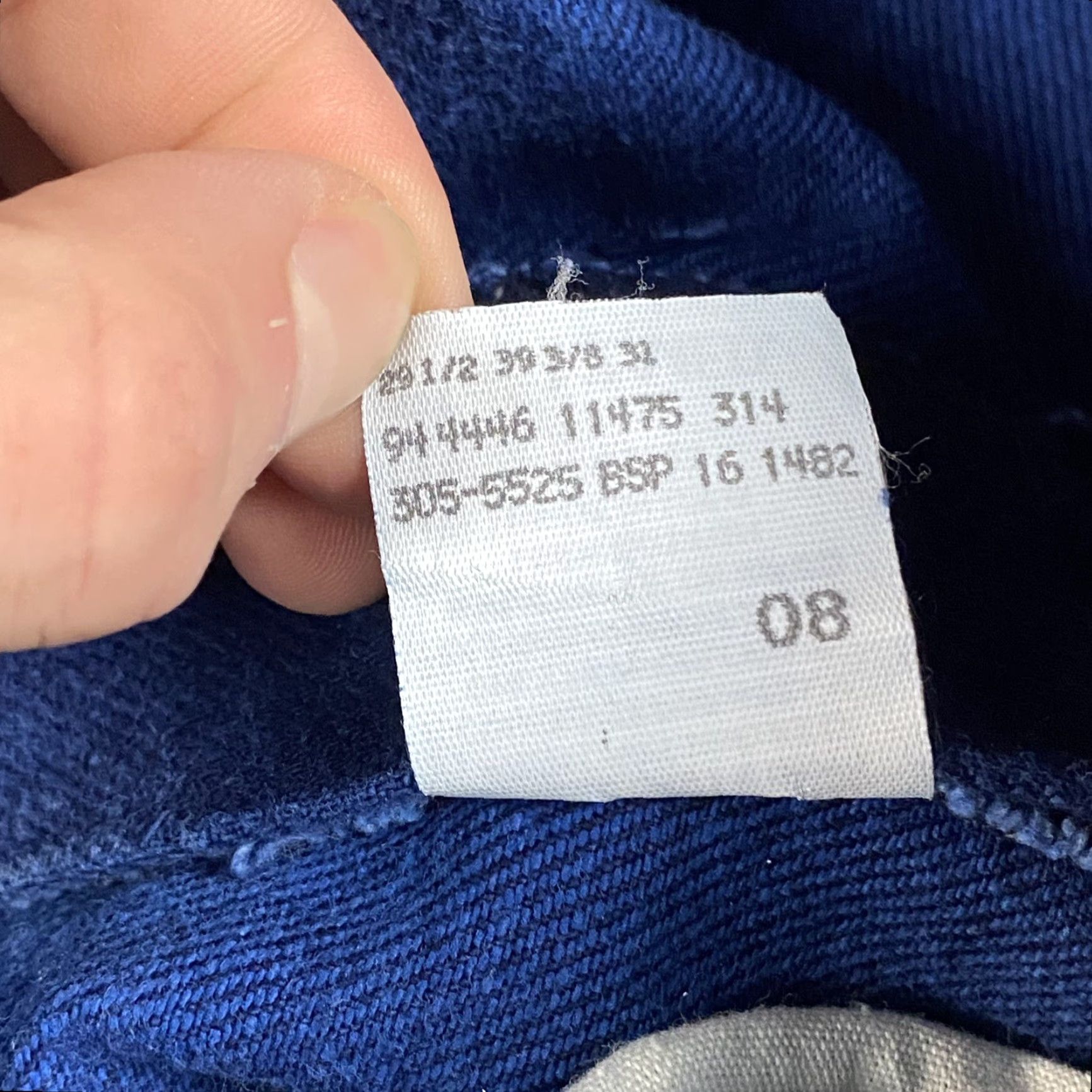Lee VINTAGE LEE Womens Jeans 12 High Rise Indigo Overdyed Denim Blue 80s 90s Mom Mens Womens Boys Girls Zipper Size 34" / US 12 / IT 48 - 6 Thumbnail