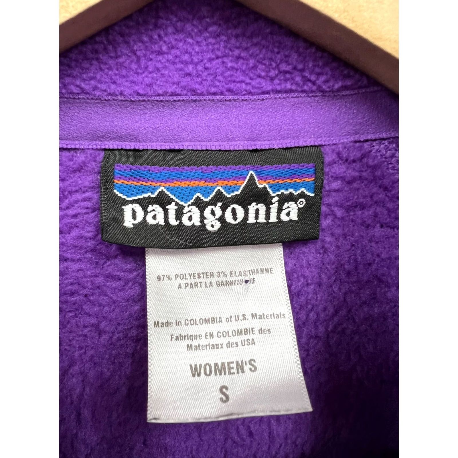 Patagonia Patagonia R2 Fleece Hybrid Jacket Womens S Purple Size S / US 4 / IT 40 - 3 Thumbnail