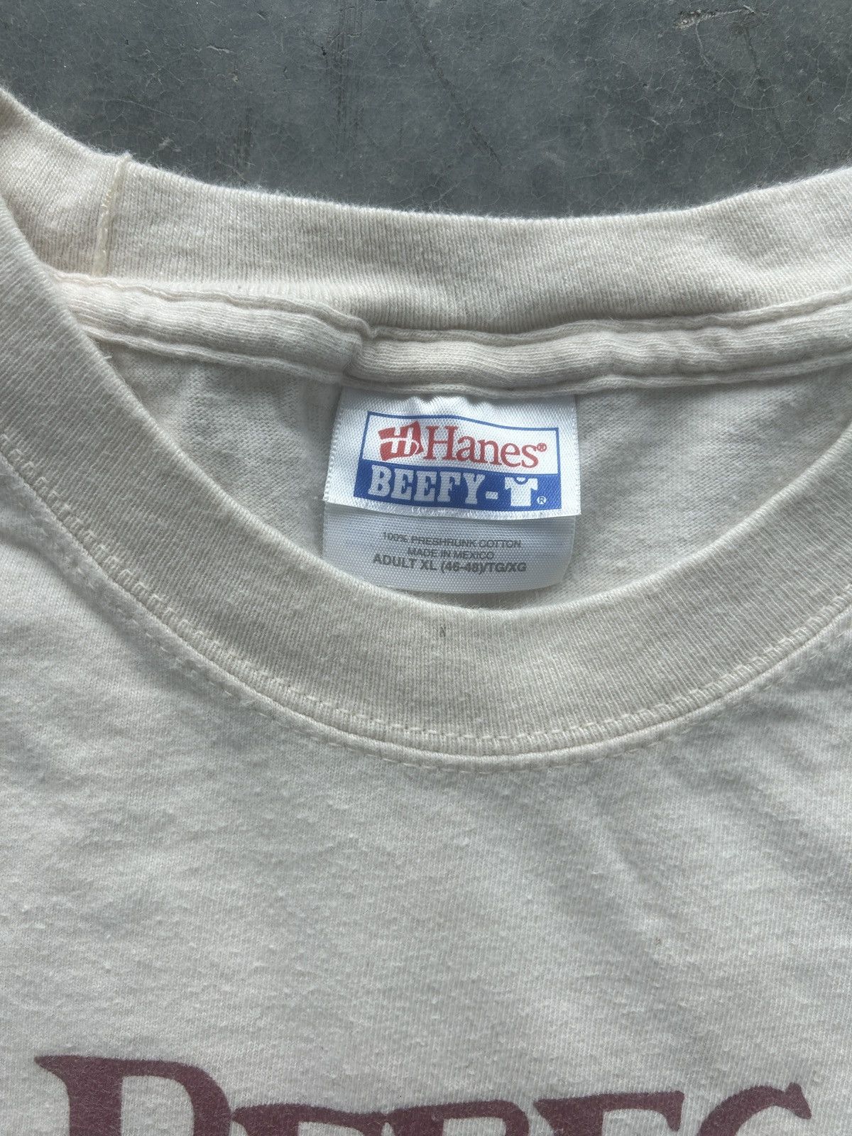 Hanes × Vintage Vintage 90s Rebec Vineyards Wine Quote Graphic Tee Size US XL / EU 56 / 4 - 7 Thumbnail