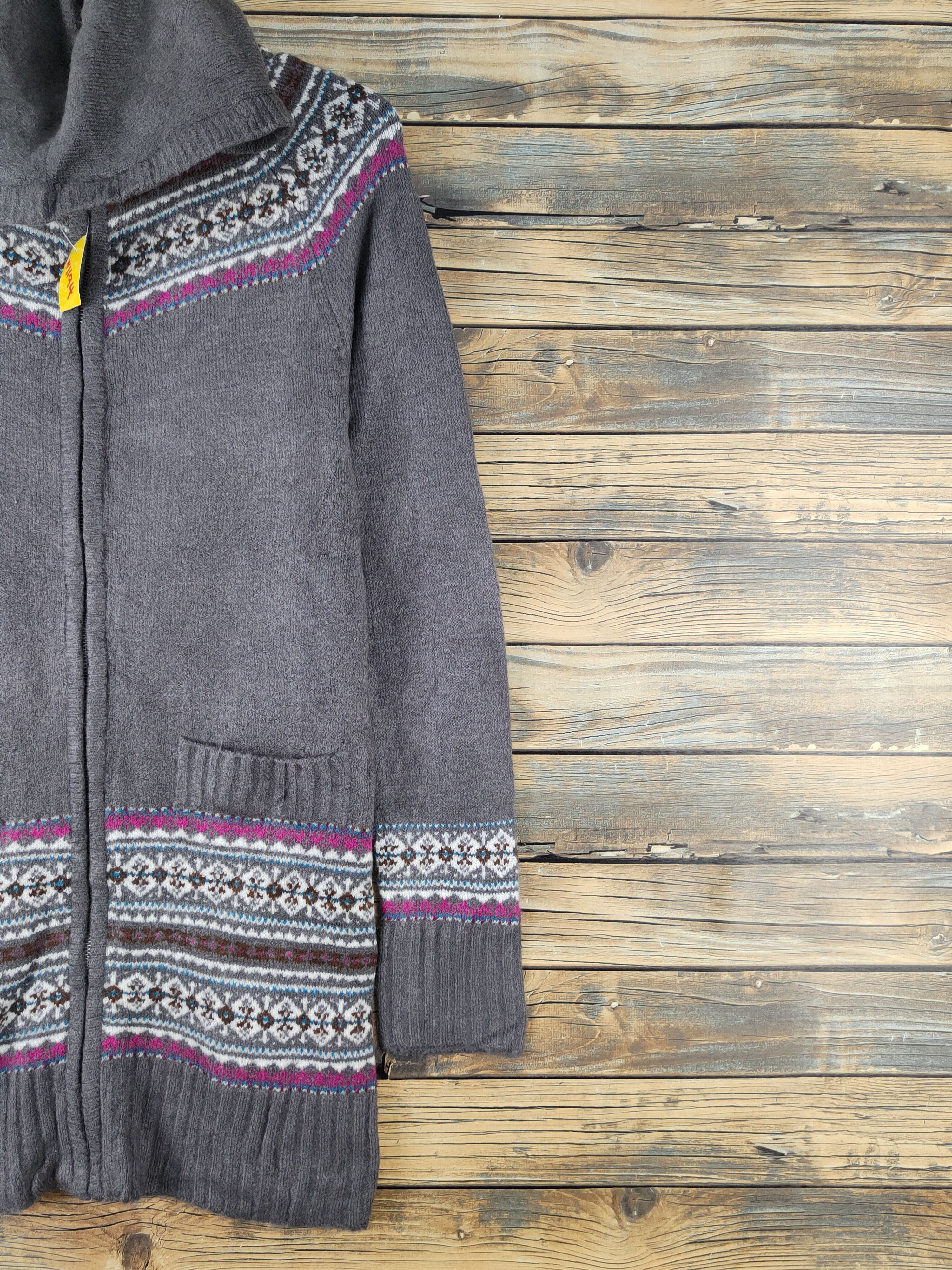 Japanese Brand Image Dark Gray Hoodie Knitwear Sweaters #W1194 Size M / US 6-8 / IT 42-44 - 5 Thumbnail