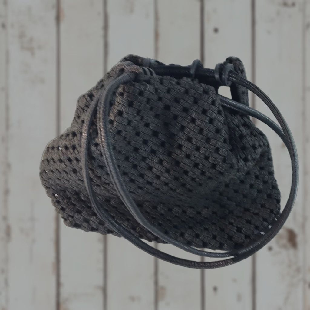 Liz Claiborne Liz Claiborne Medium Black Braided Satchel Bag for Women - Business Casual Travel Size ONE SIZE - 1 Thumbnail