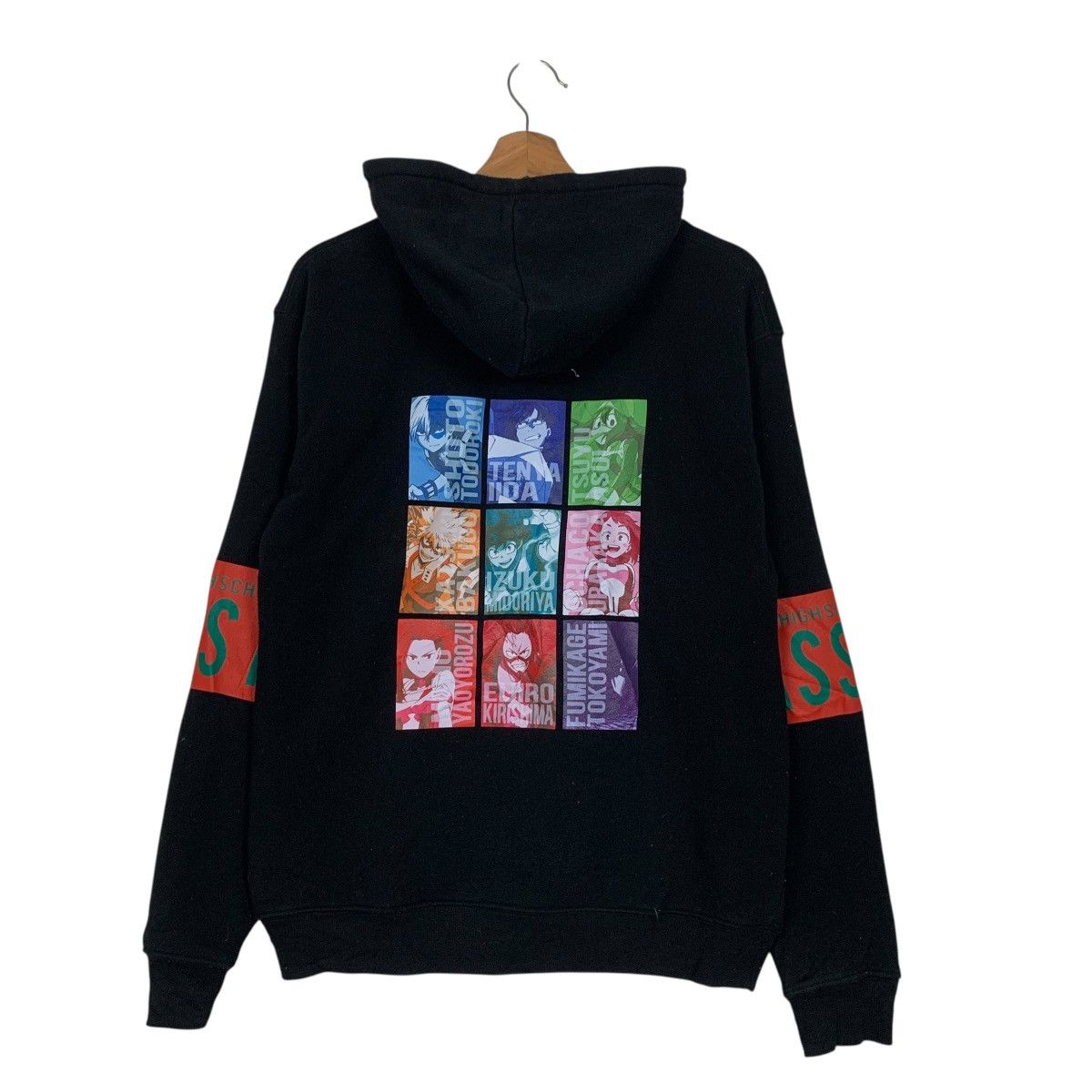 Japanese Brand MY HERO ACADEMIA Graphic Printed Pullover Hoodies #3586-C164 Size US M / EU 48-50 / 2 - 1 Thumbnail
