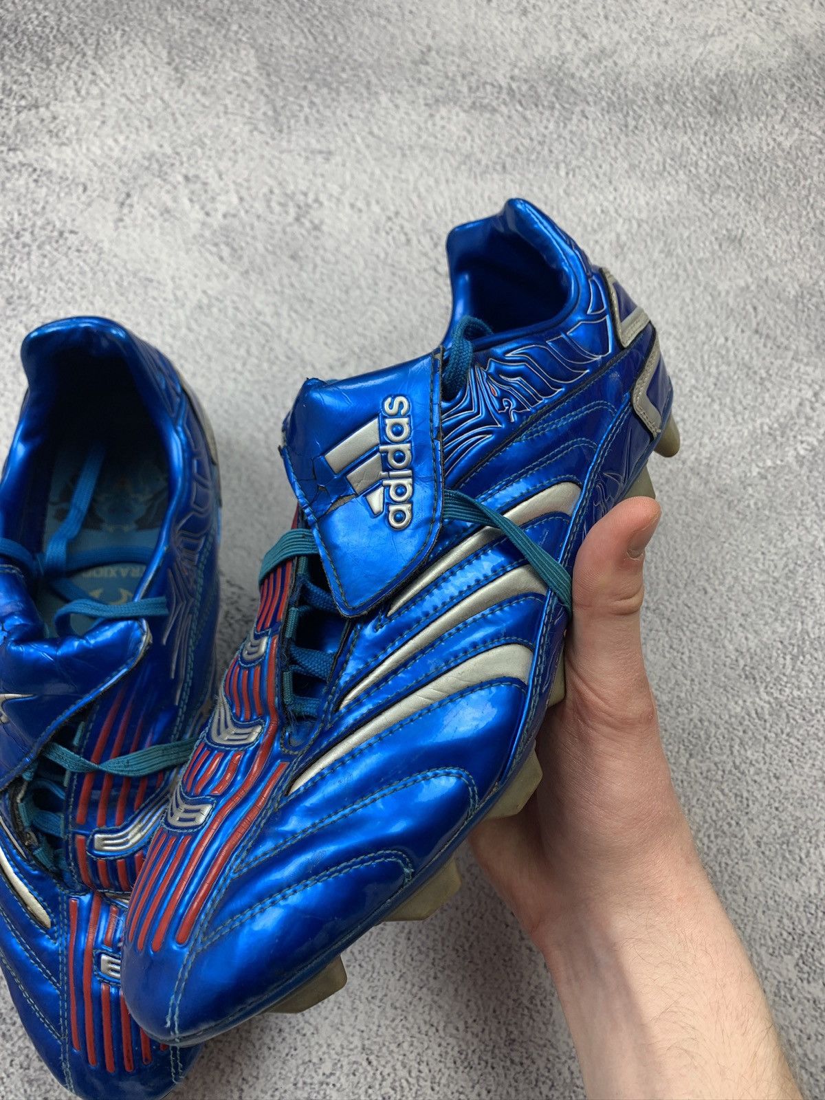 Adidas Adidas Predator Absolute Blue Metallic FG Boots Size 43 Size US 9.5 / EU 42-43 - 9 Thumbnail