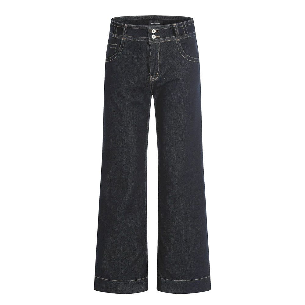 Jean High street American men's loose wide-leg flared jeans Size US 32 / EU 48 - 1 Thumbnail